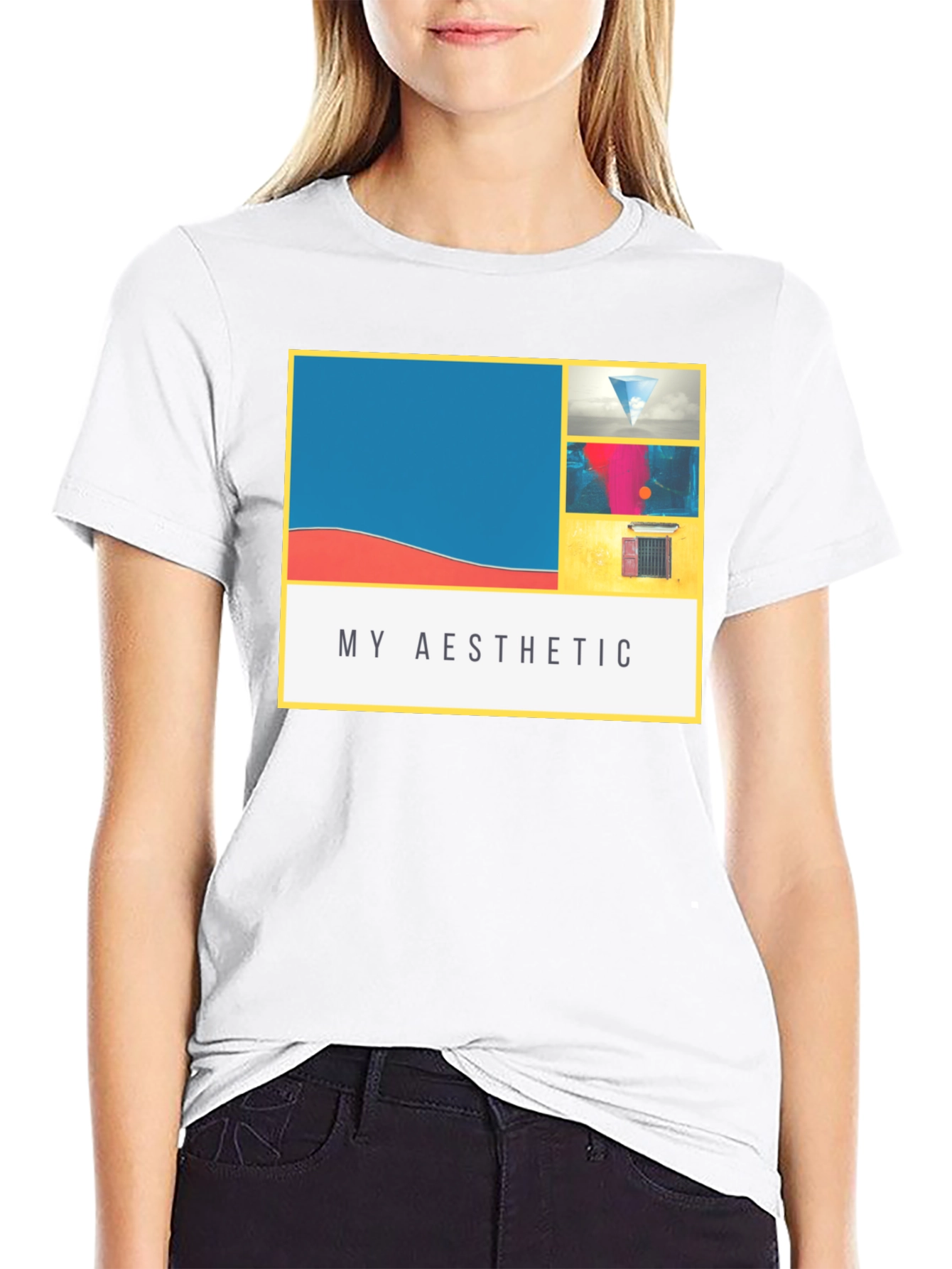 Aesthetic Graphic Tee - Modern Art Design