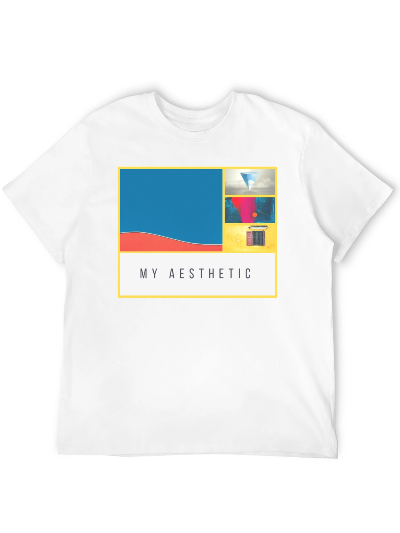 Aesthetic Graphic Tee - Modern Art Design