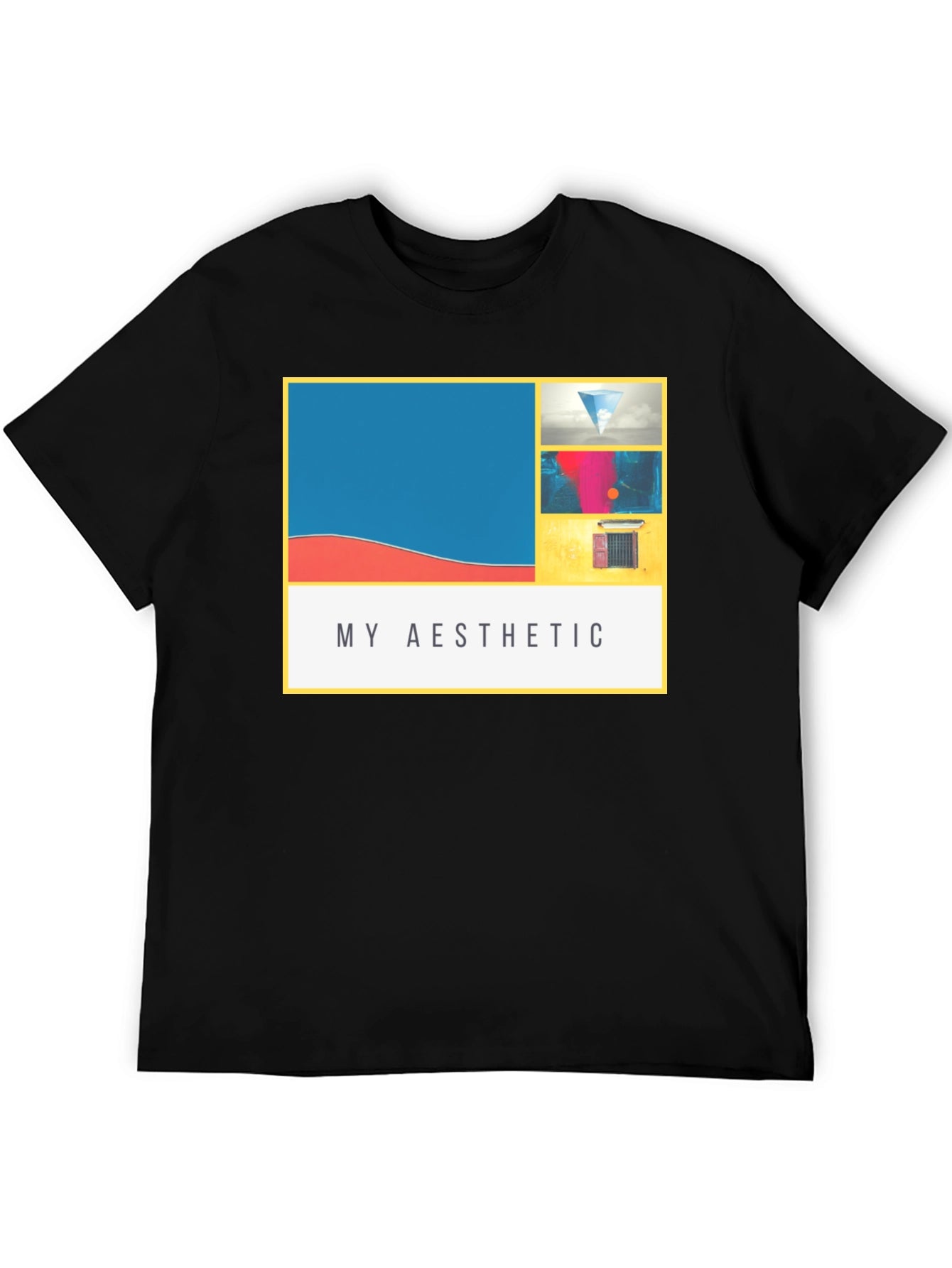Aesthetic Graphic Tee - Modern Art Design