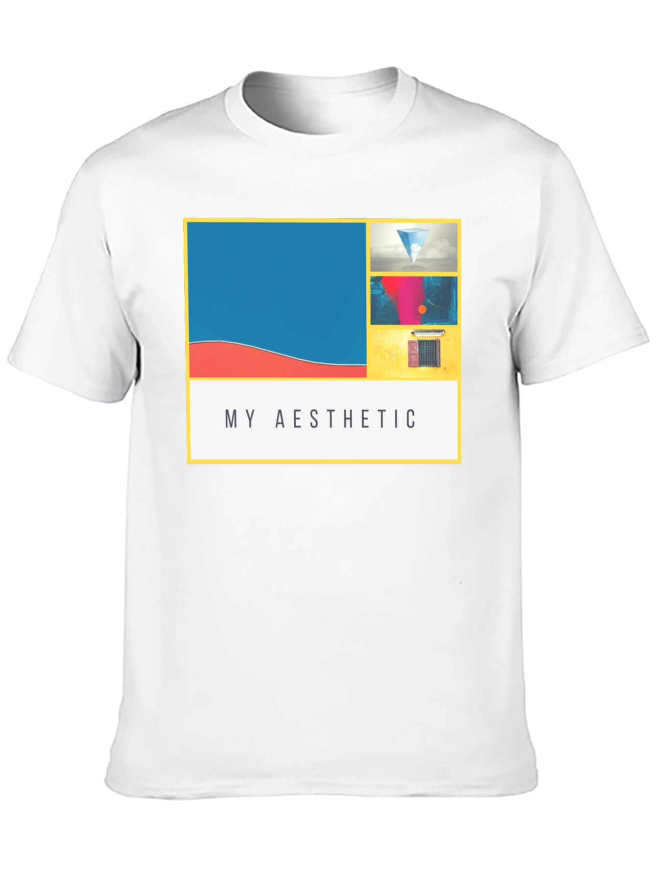 Aesthetic Graphic Tee - Modern Art Design
