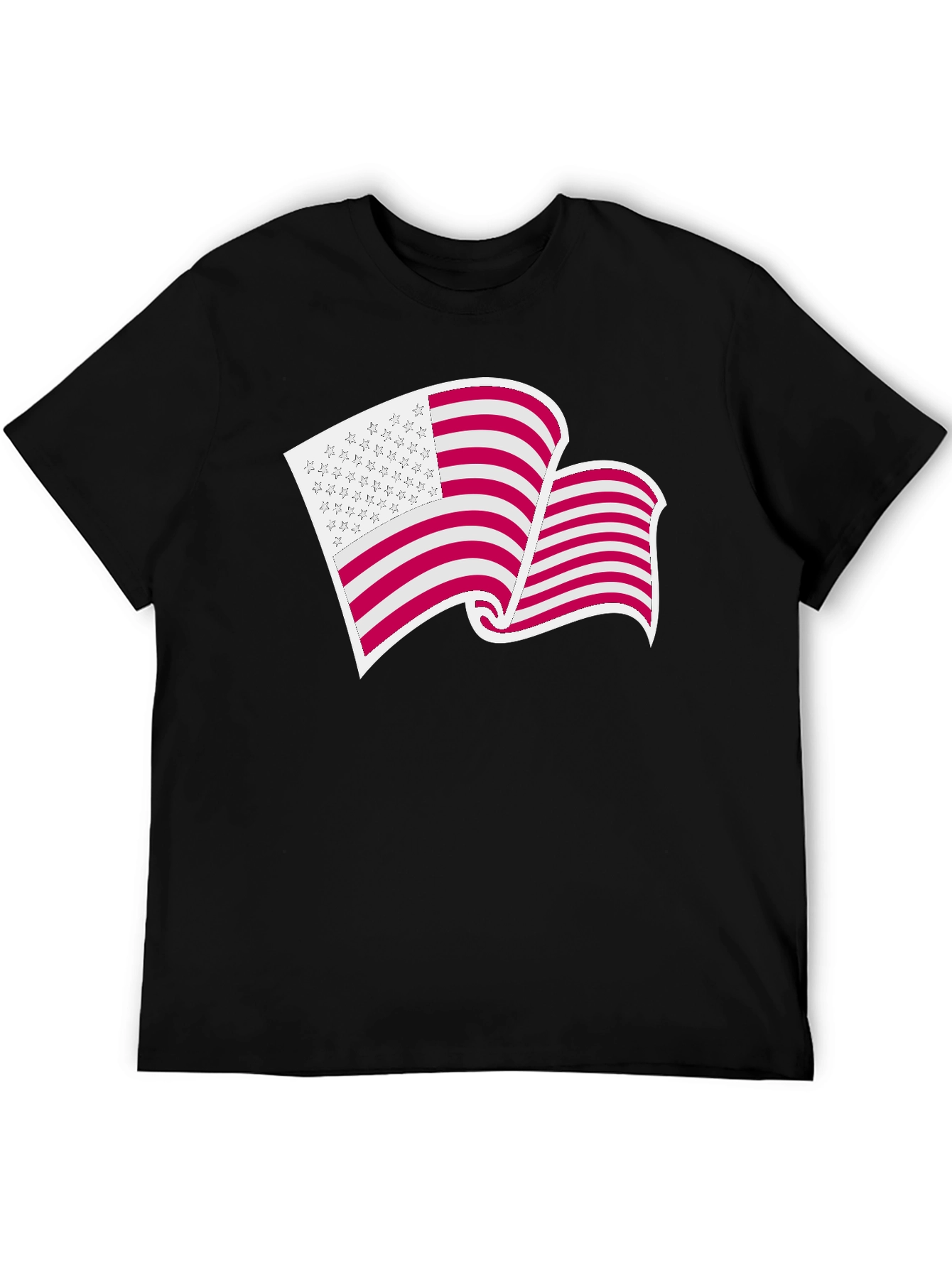 USA Flag Graphic T-Shirt - Patriotic Pride