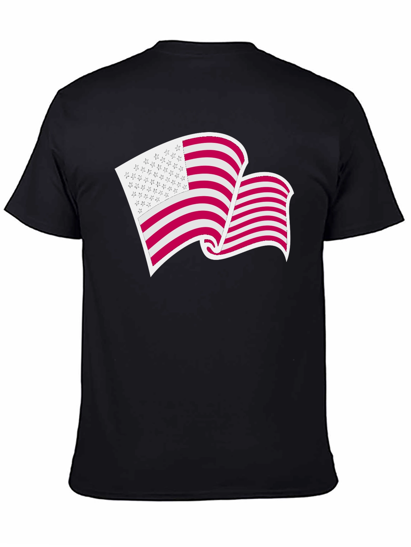 USA Flag Graphic T-Shirt - Patriotic Pride