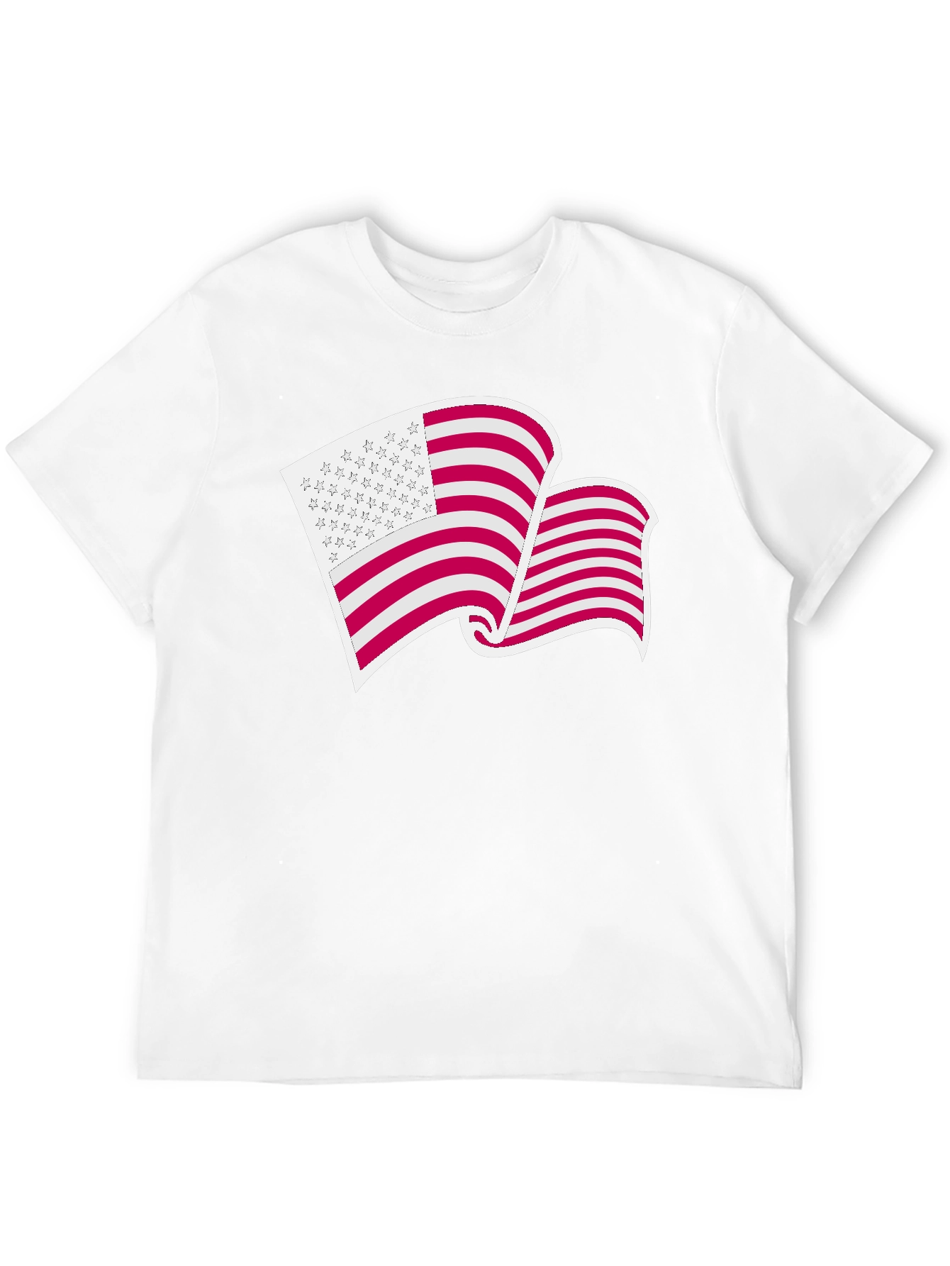 USA Flag Graphic T-Shirt - Patriotic Pride