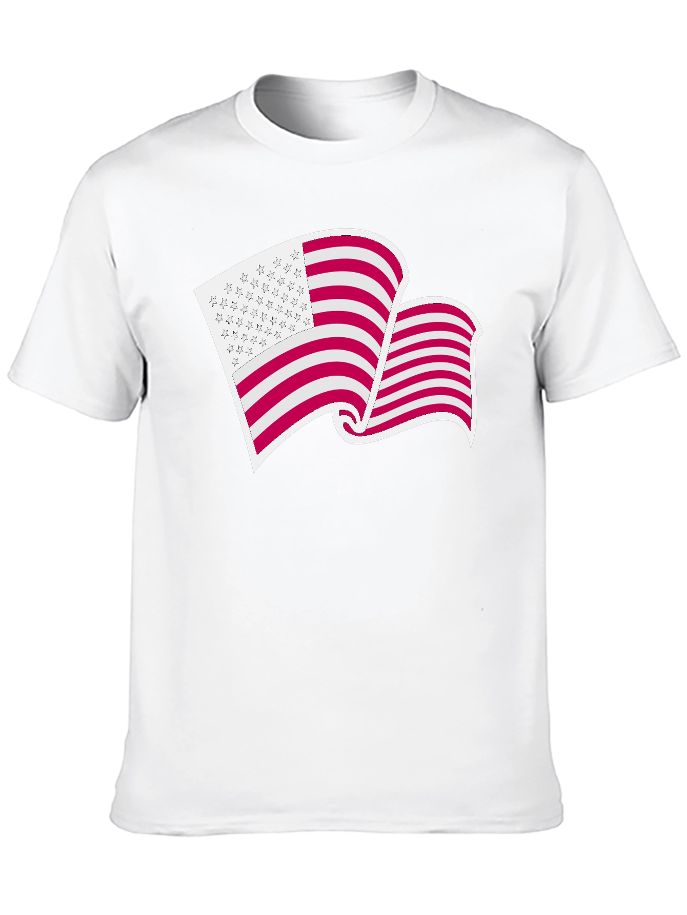 USA Flag Graphic T-Shirt - Patriotic Pride