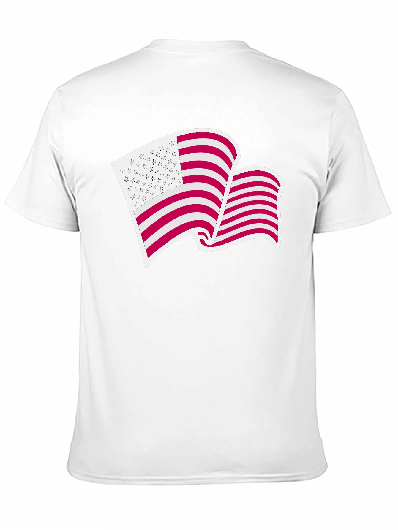 USA Flag Graphic T-Shirt - Patriotic Pride