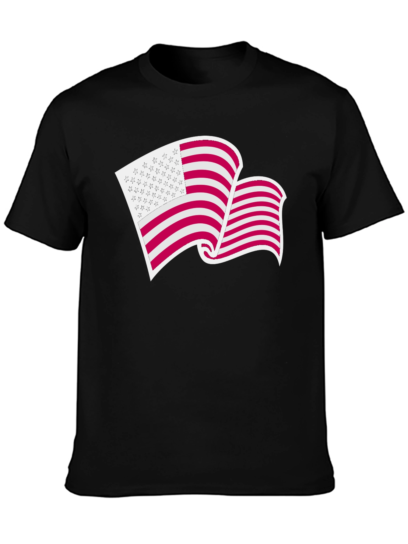 USA Flag Graphic T-Shirt - Patriotic Pride