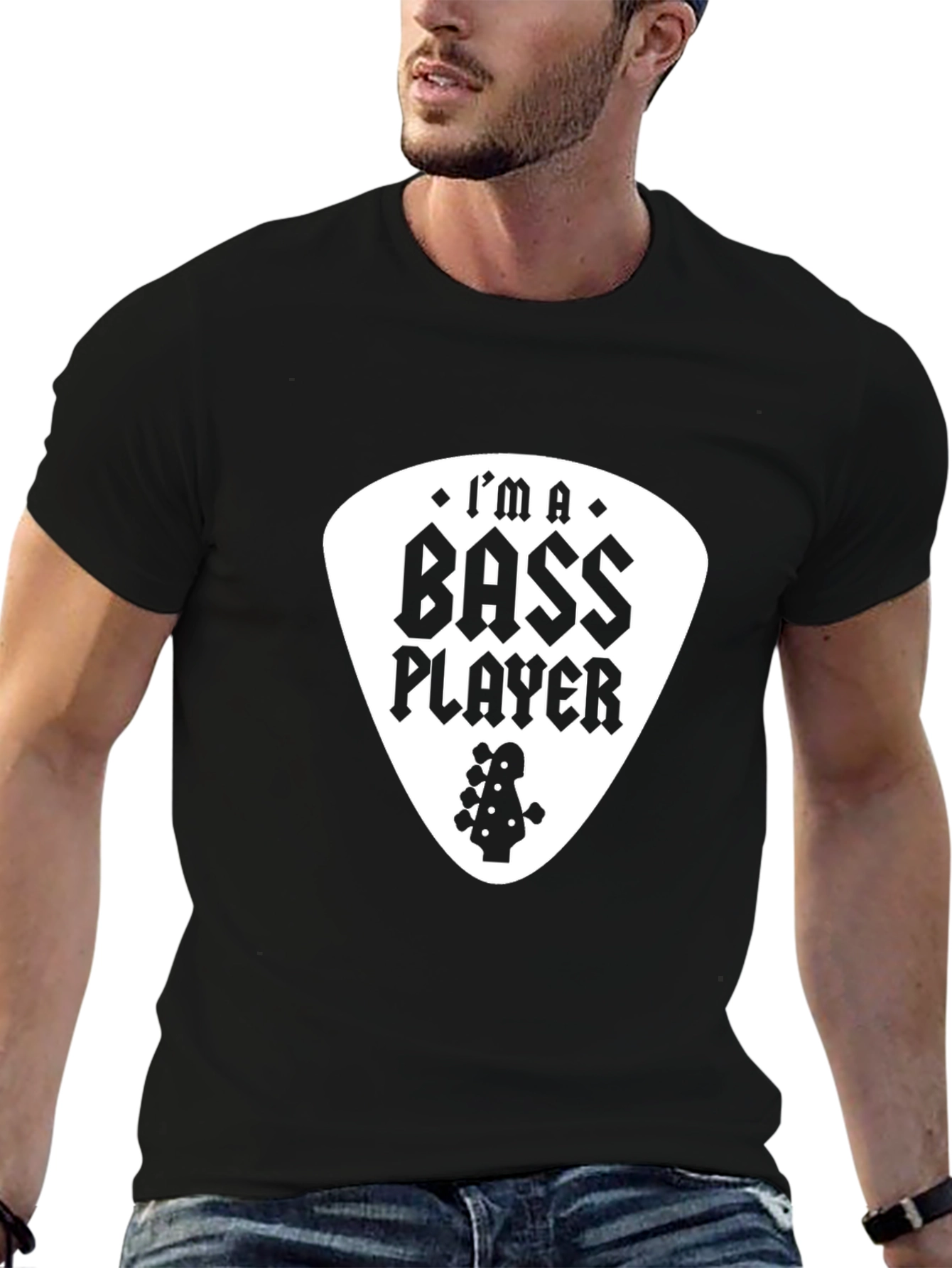 Bass Player Graphic Tee - Musician T-Shirt