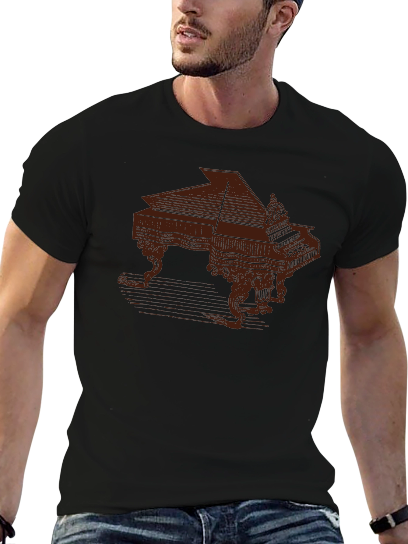 Grand Piano Graphic Tee
