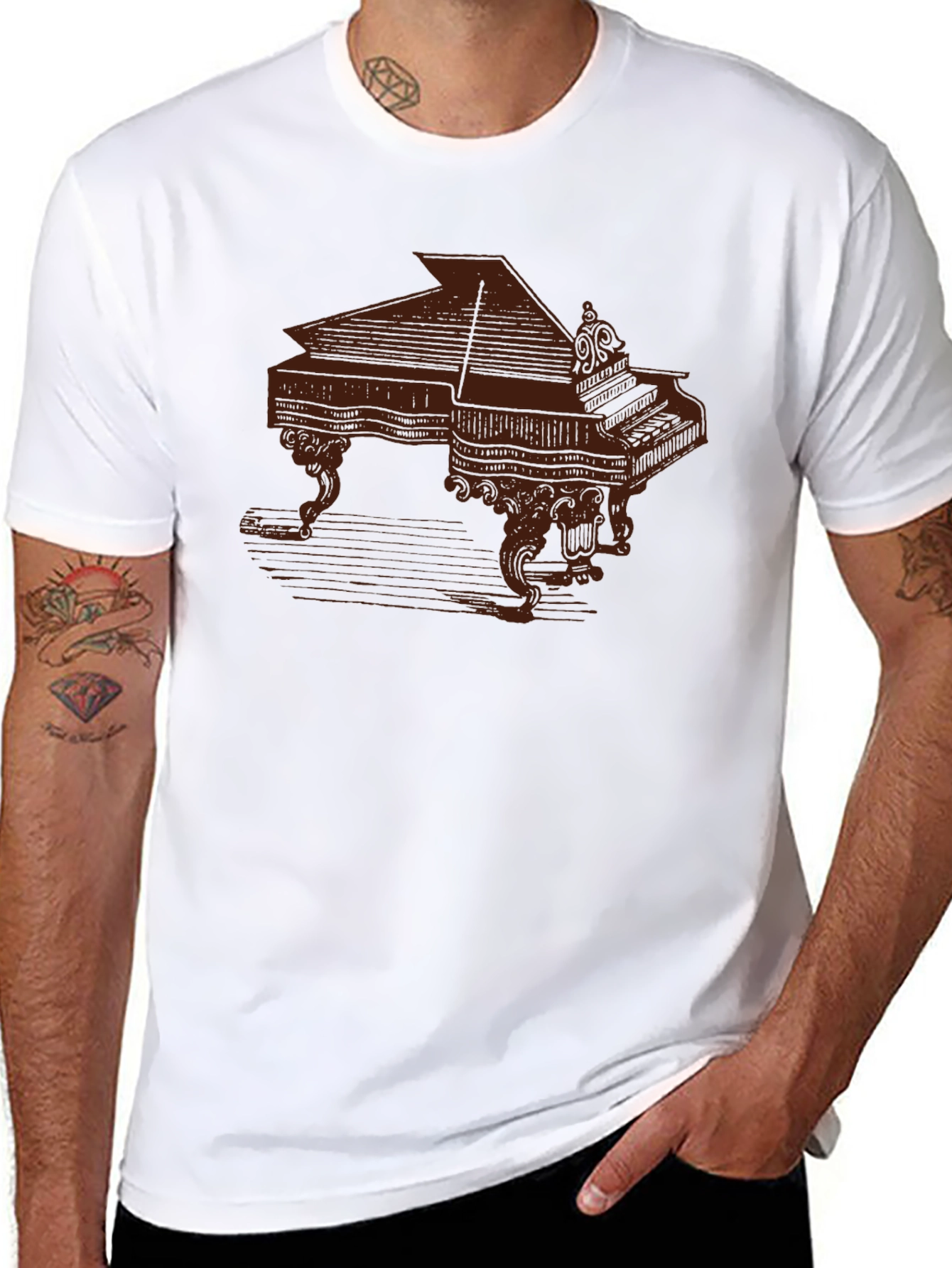 Grand Piano Graphic Tee