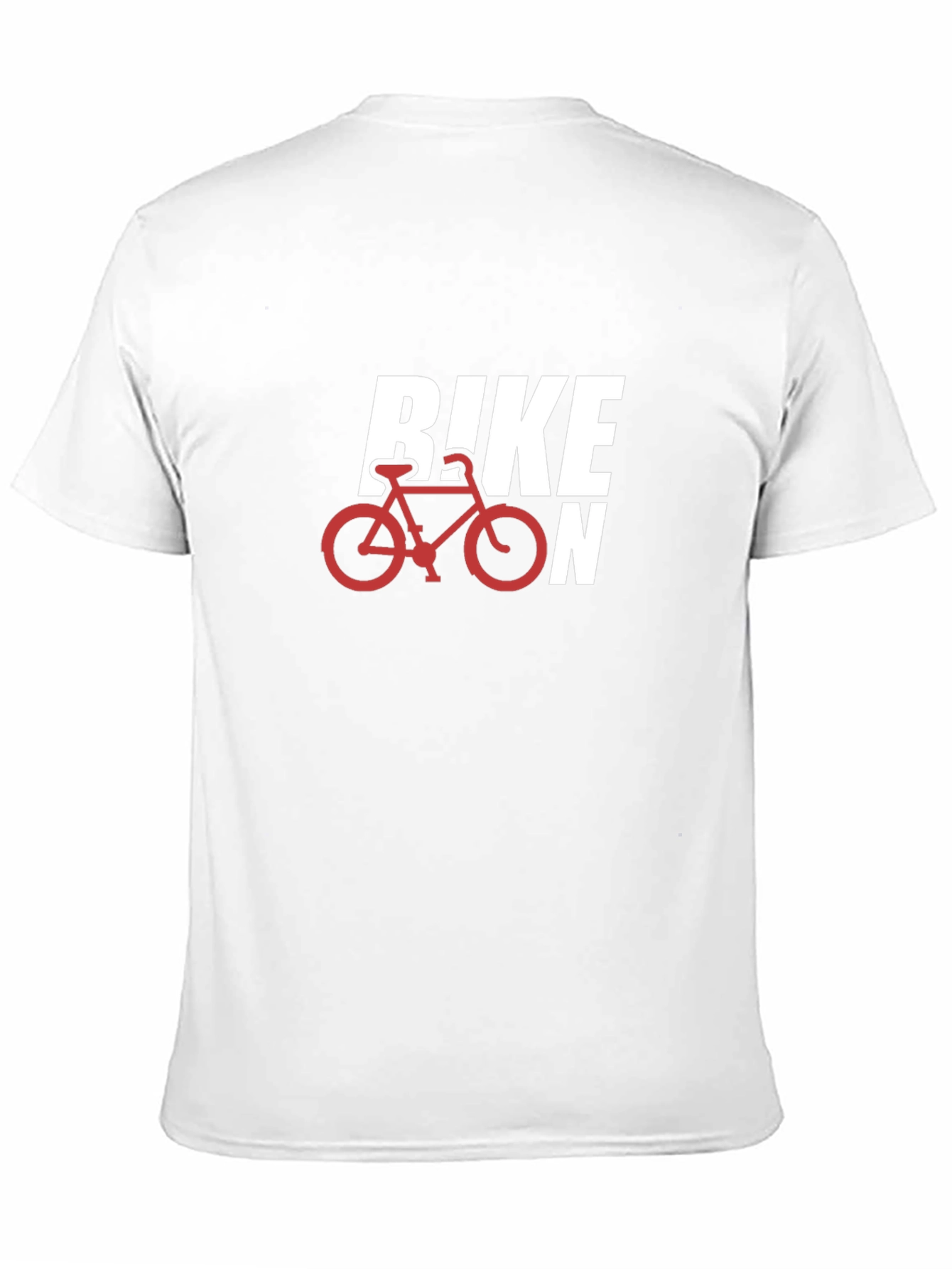 Bike On Black Graphic T-Shirt