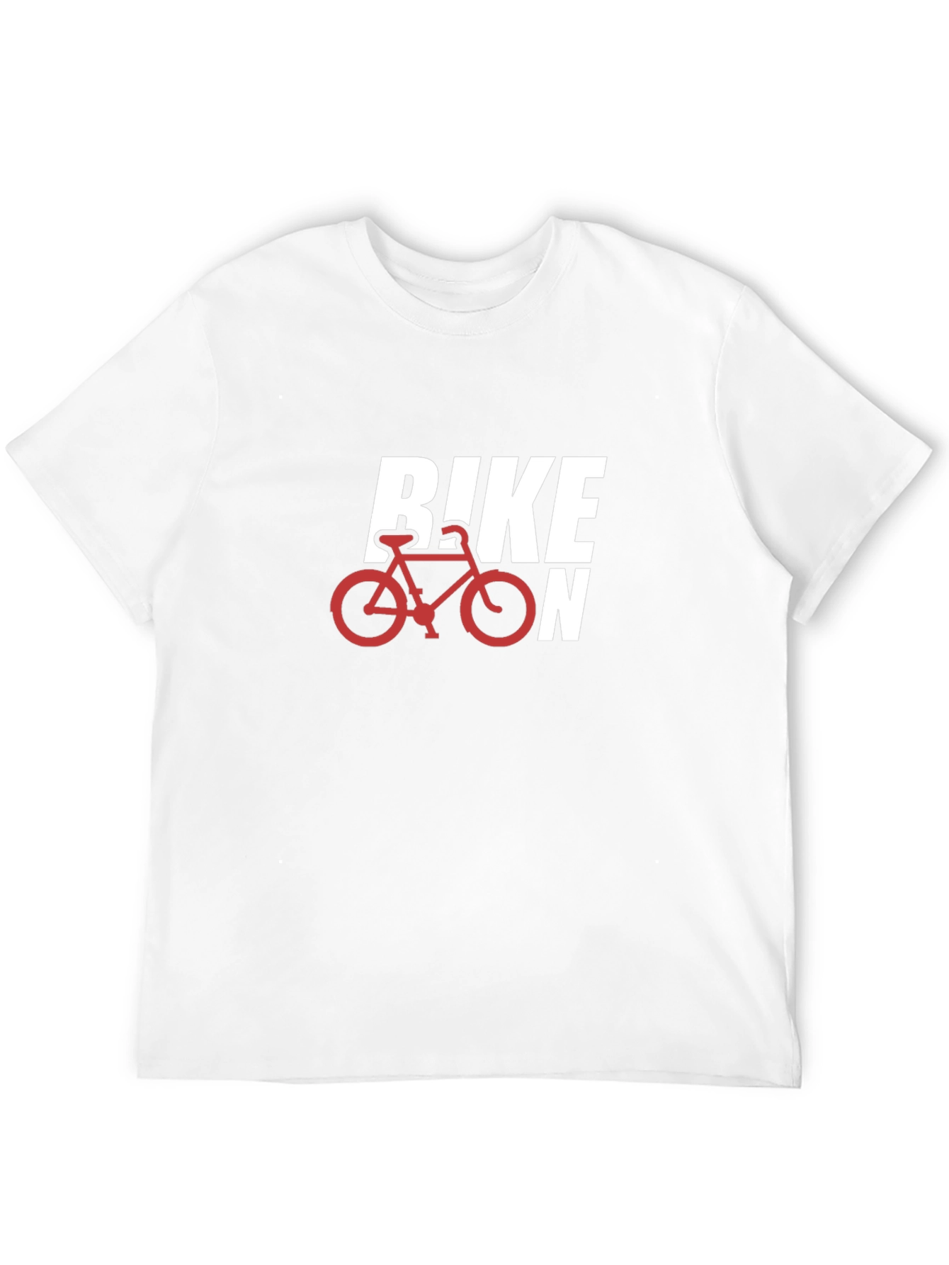 Bike On Black Graphic T-Shirt