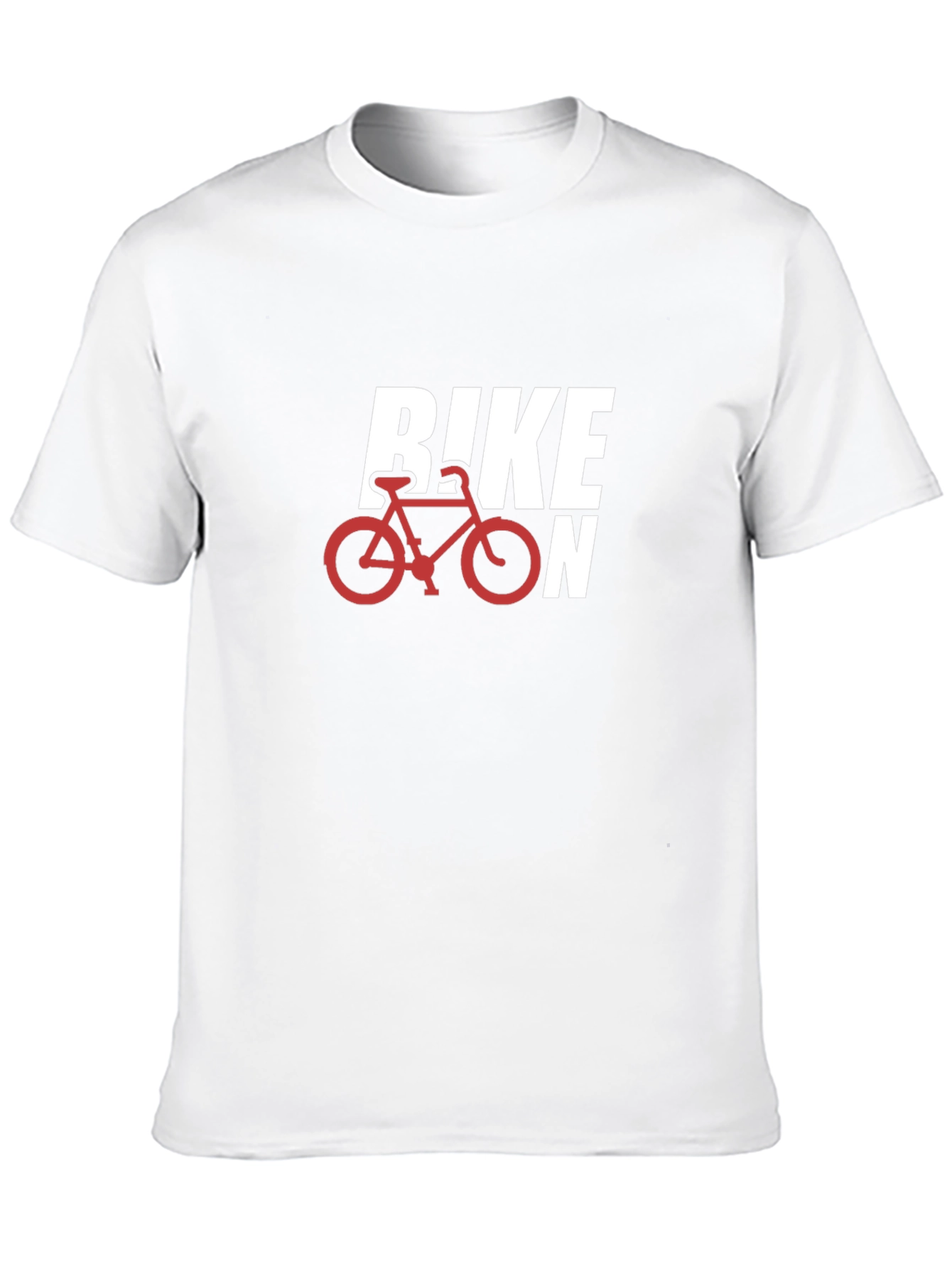 Bike On Black Graphic T-Shirt
