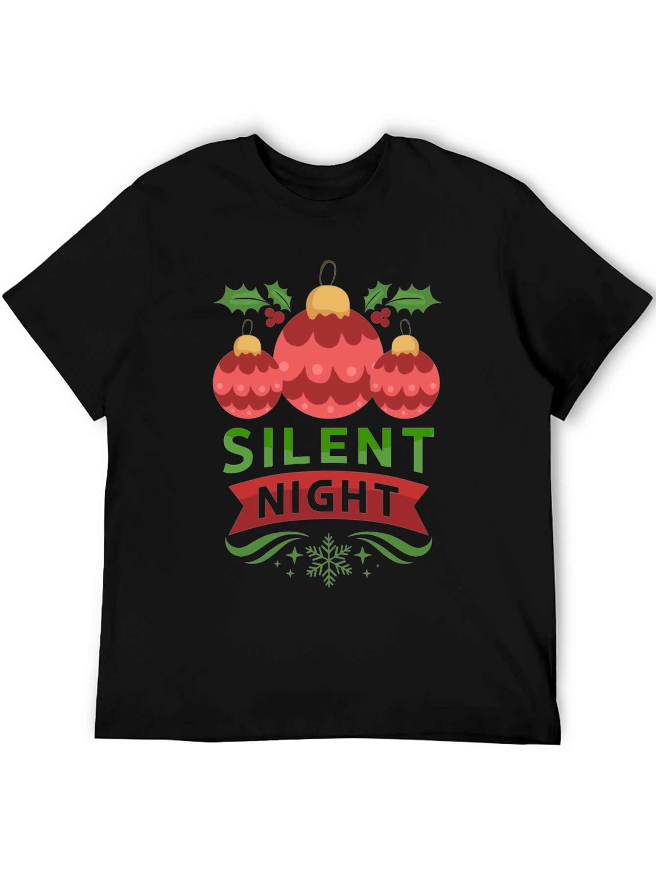 Silent Night Christmas Ornament T-Shirt