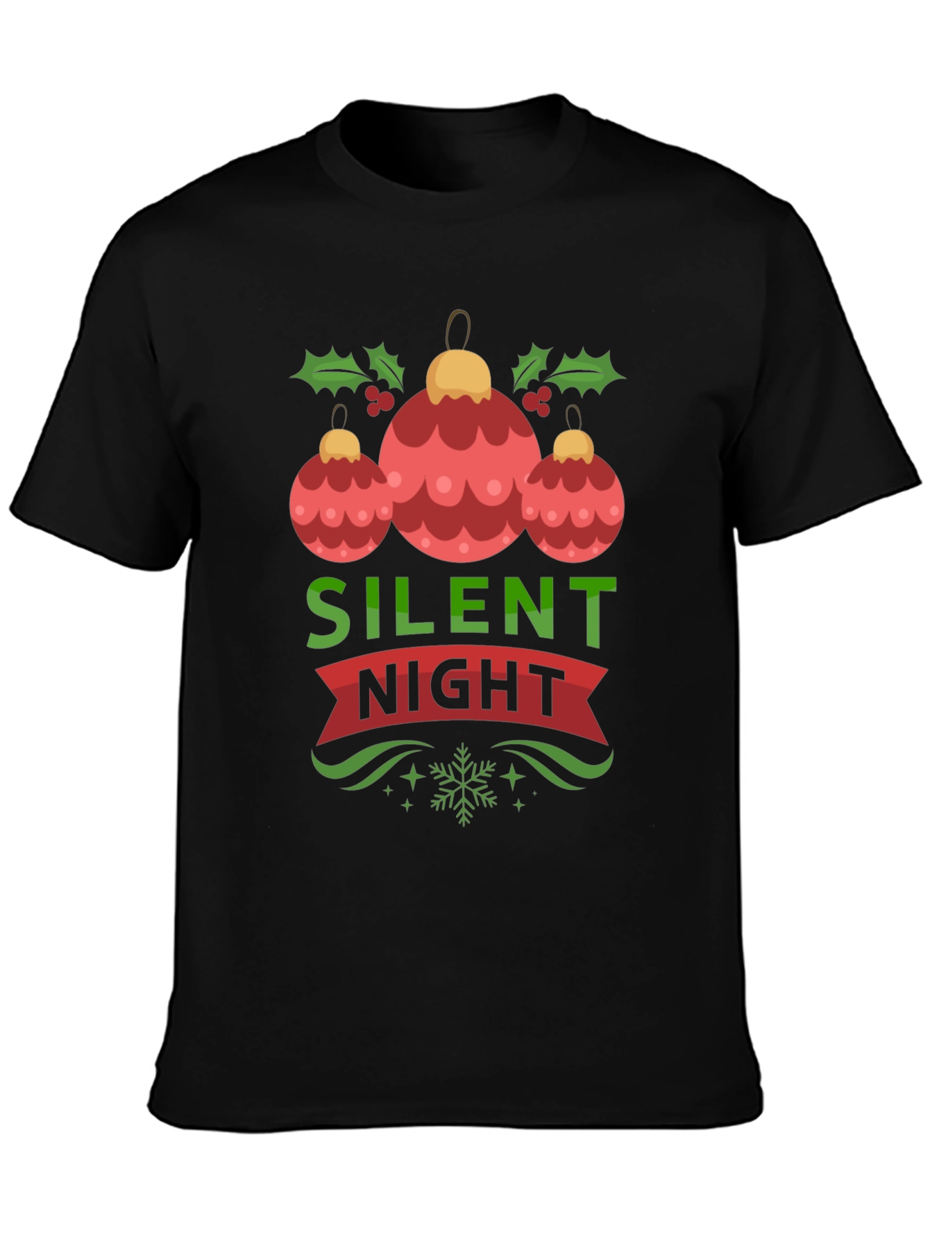 Silent Night Christmas Ornament T-Shirt