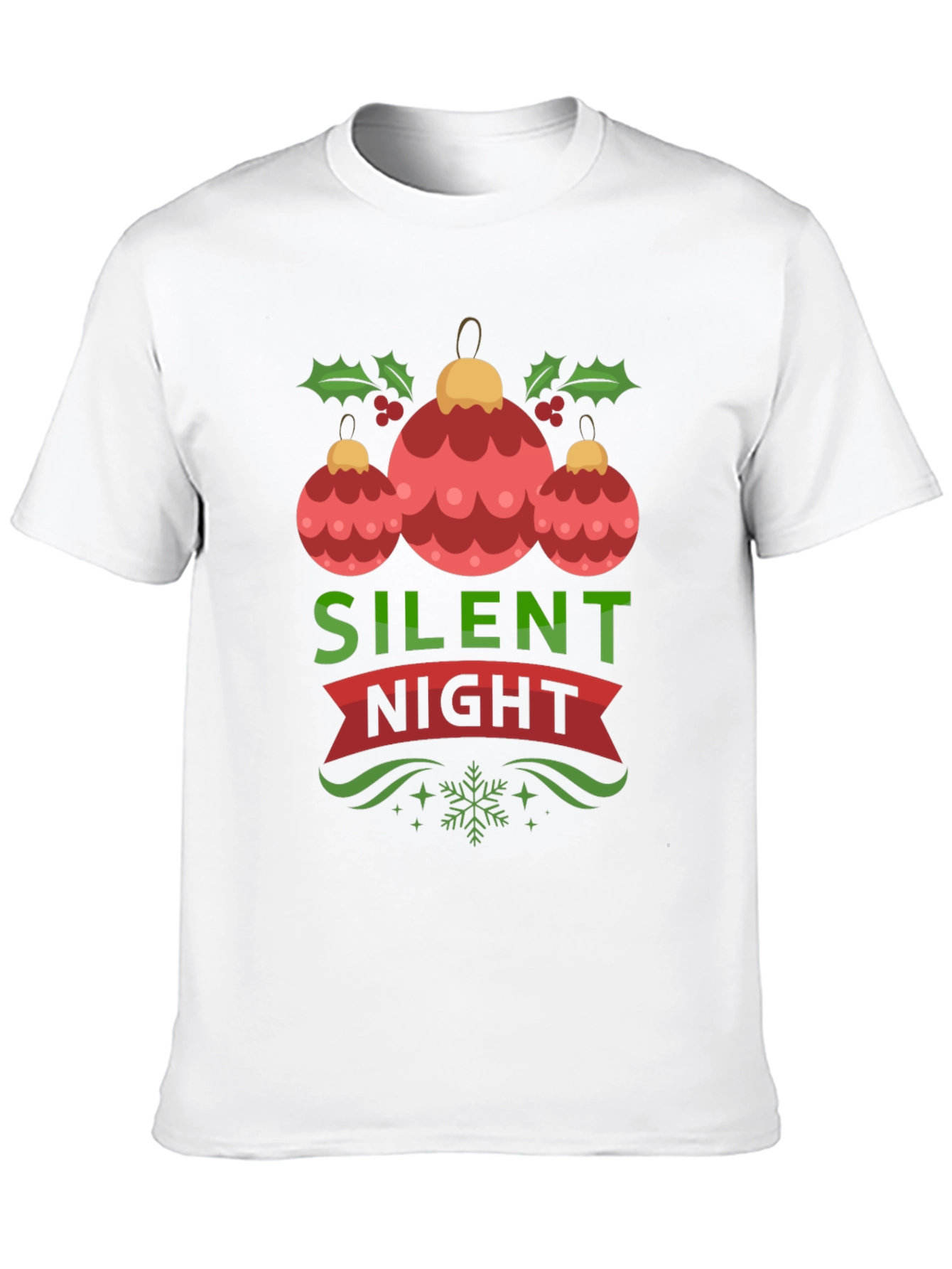 Silent Night Christmas Ornament T-Shirt