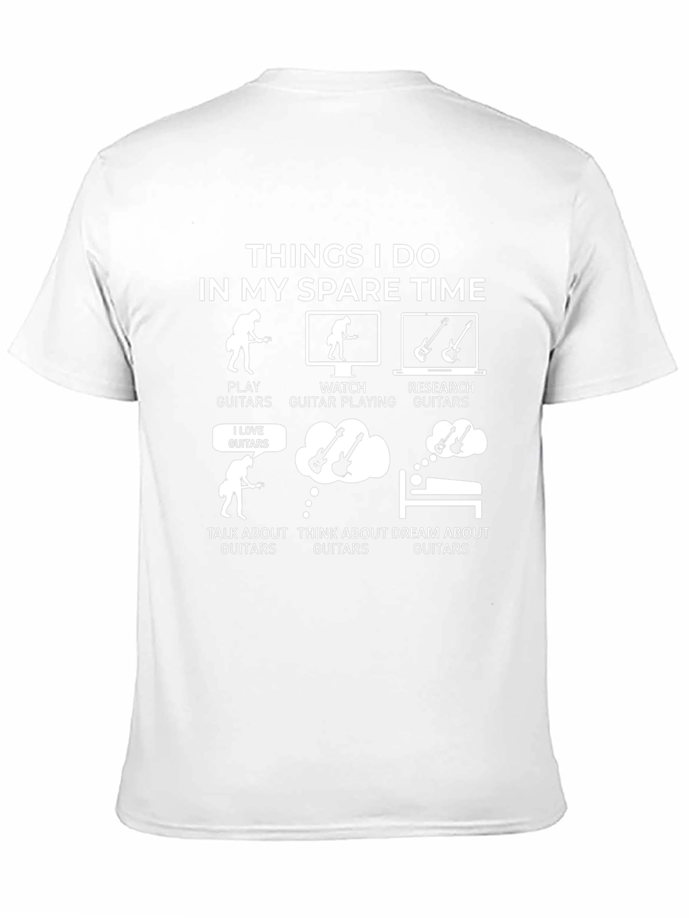 Guitar Lovers T-Shirt: Spare Time Activities