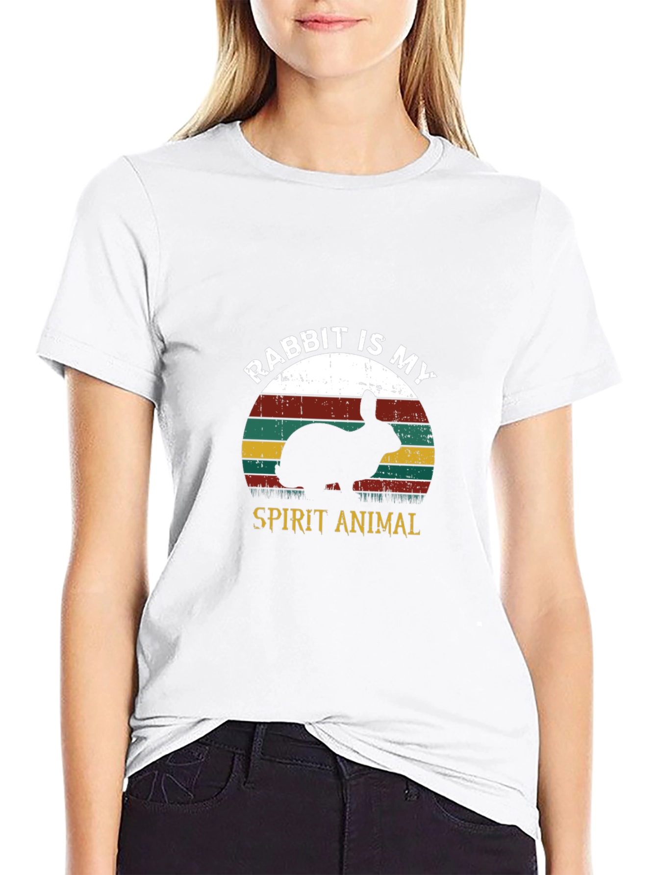 Rabbit Is My Spirit Animal T-Shirt - Unisex