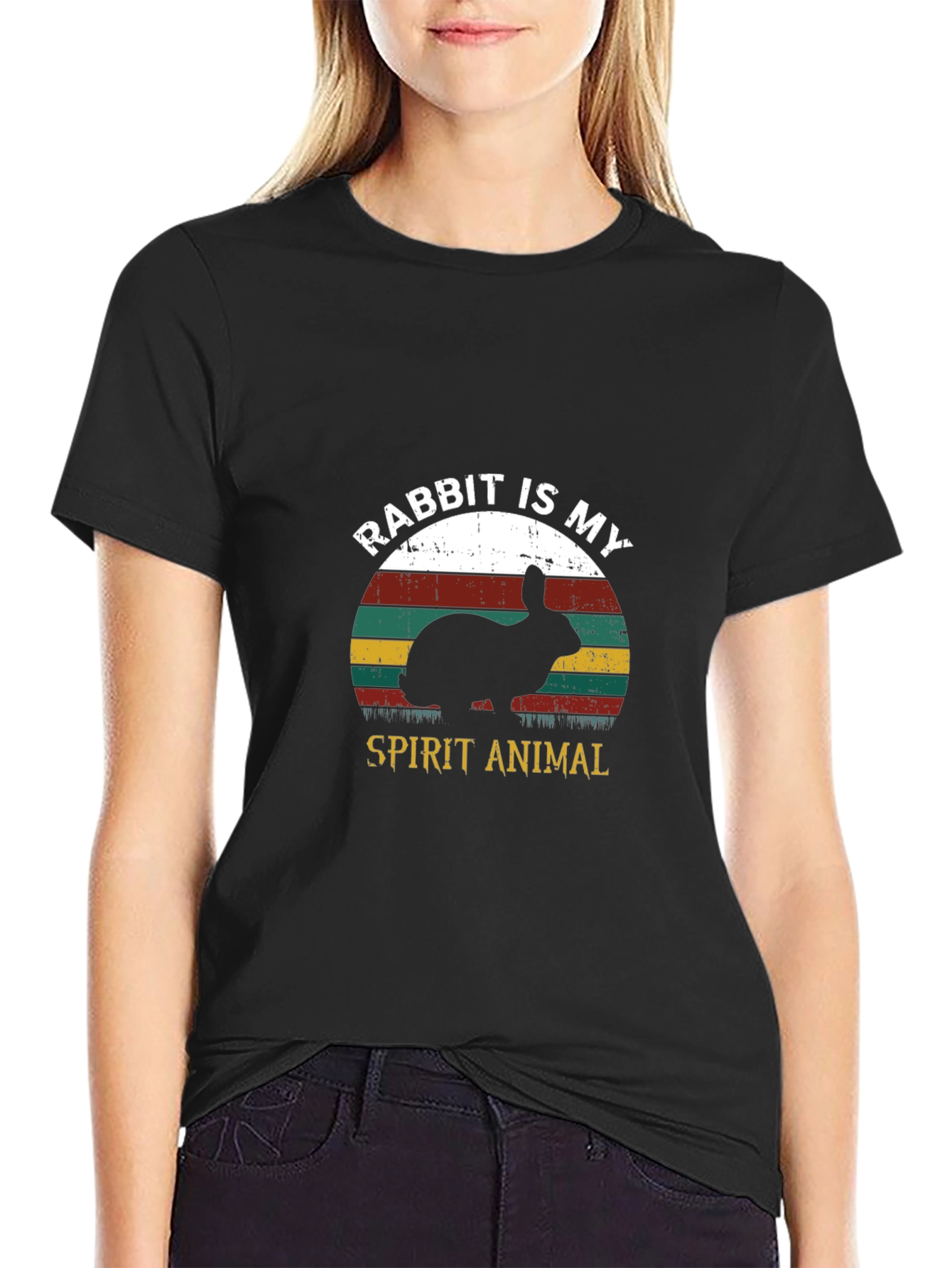 Rabbit Is My Spirit Animal T-Shirt - Unisex