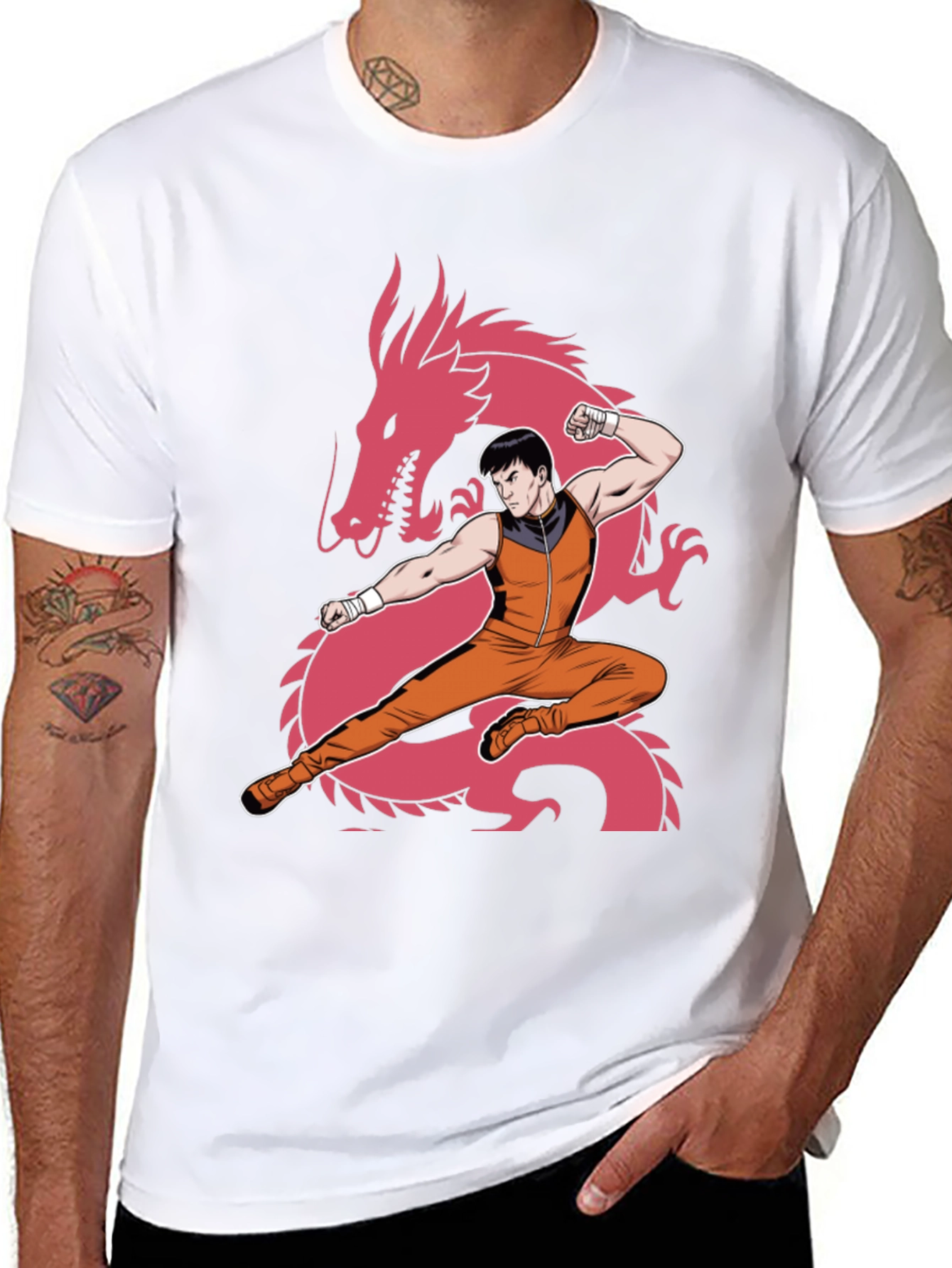 Dragon Fighter Graphic Tee
