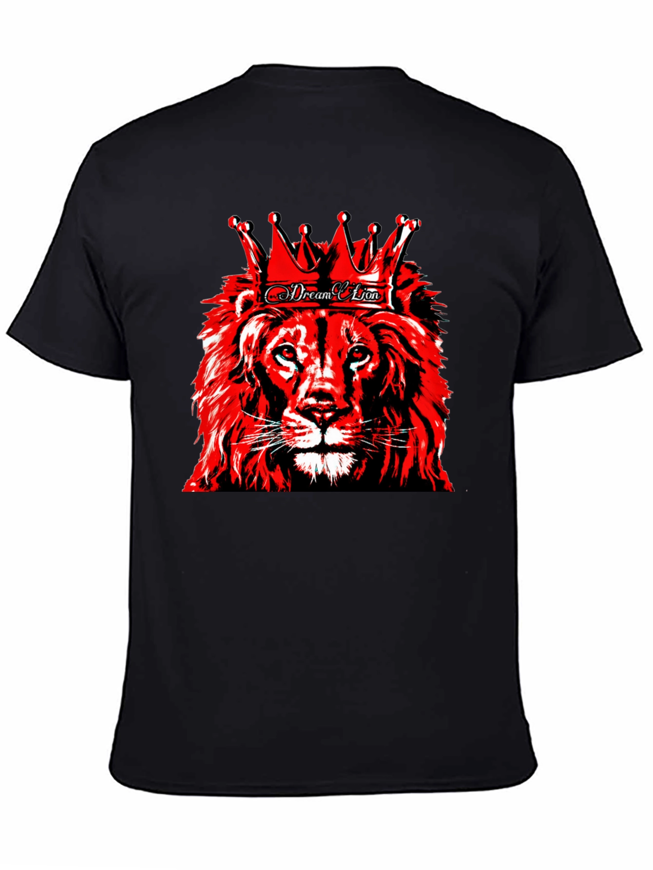 Lion King Graphic Tee - Premium Black Cotton