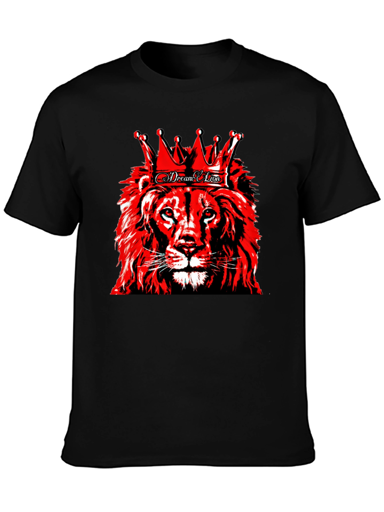 Lion King Graphic Tee - Premium Black Cotton