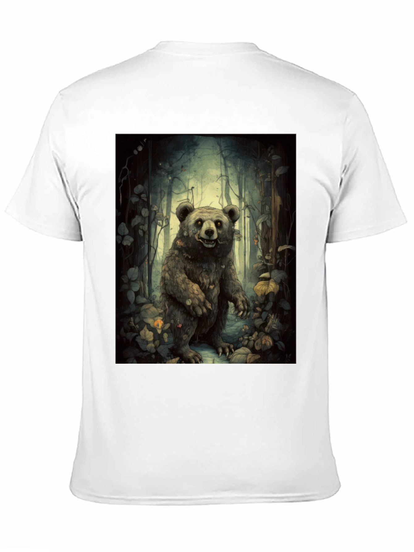 Whimsical Bear Forest T-Shirt