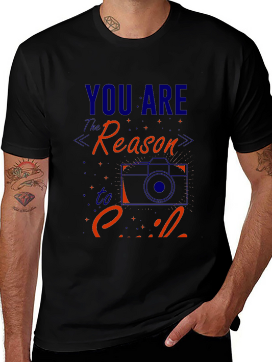 You Are The Reason To Smile Graphic Tee