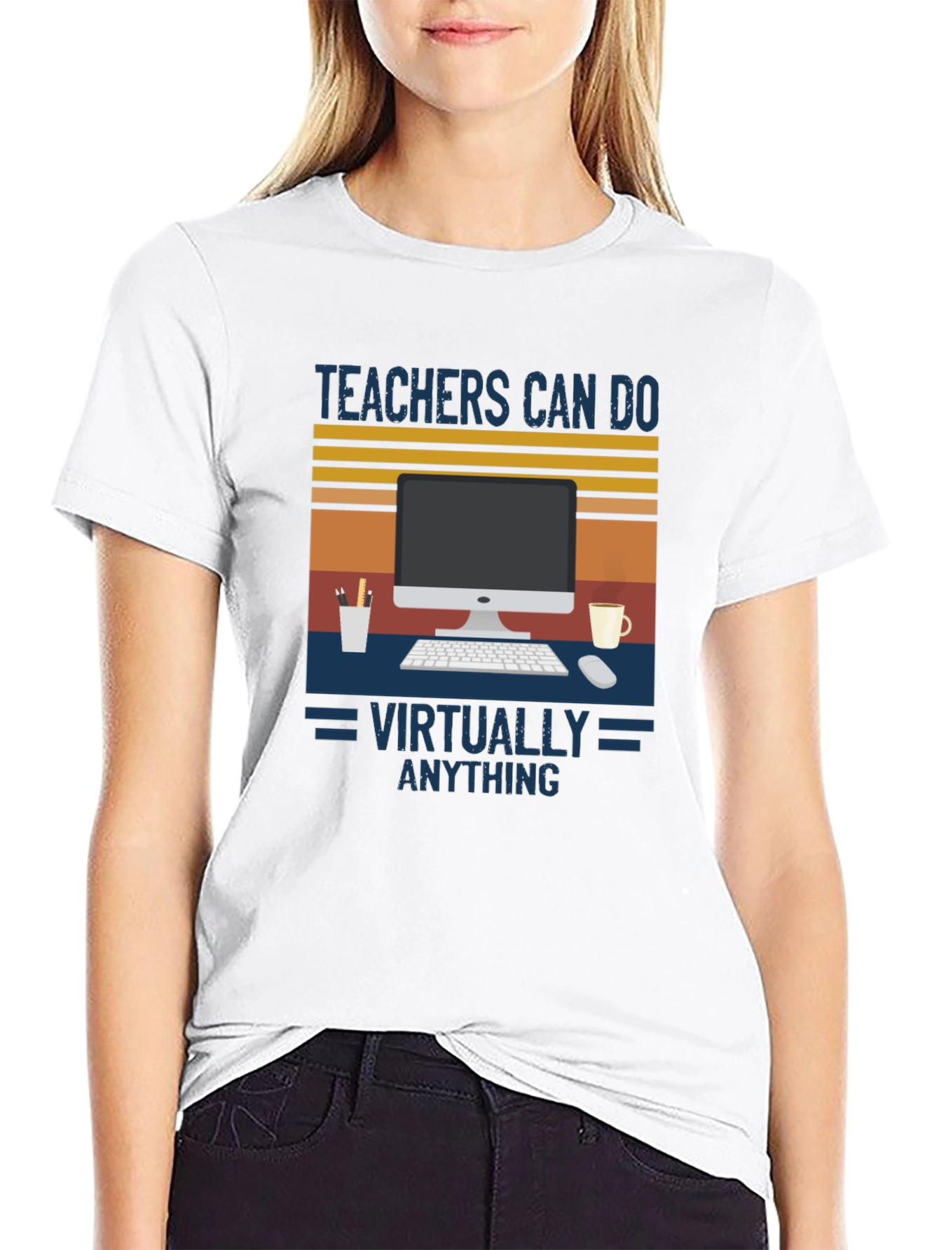 Teachers Can Do Virtually Anything T-Shirt