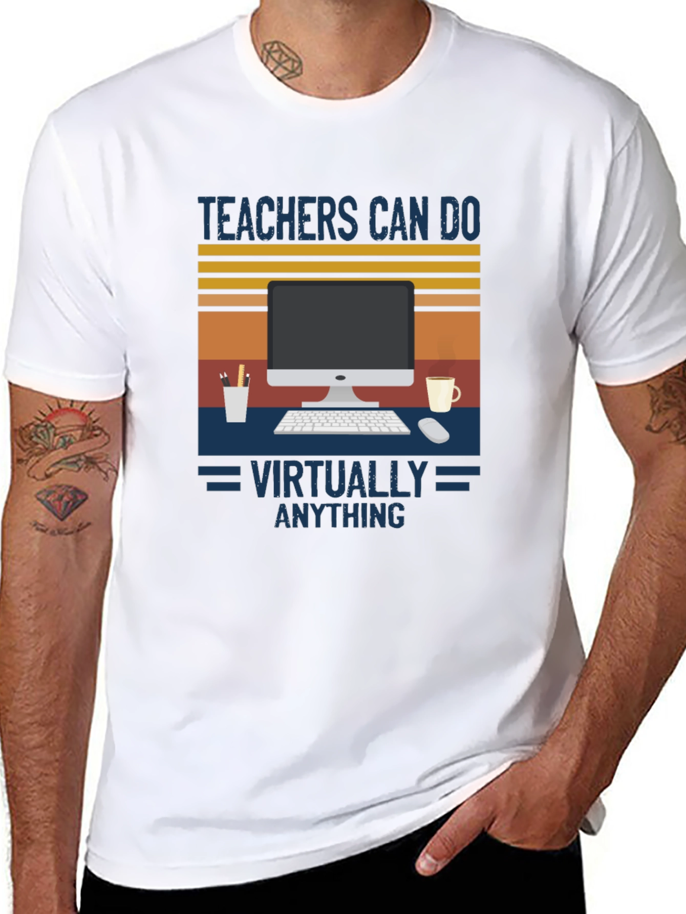 Teachers Can Do Virtually Anything T-Shirt