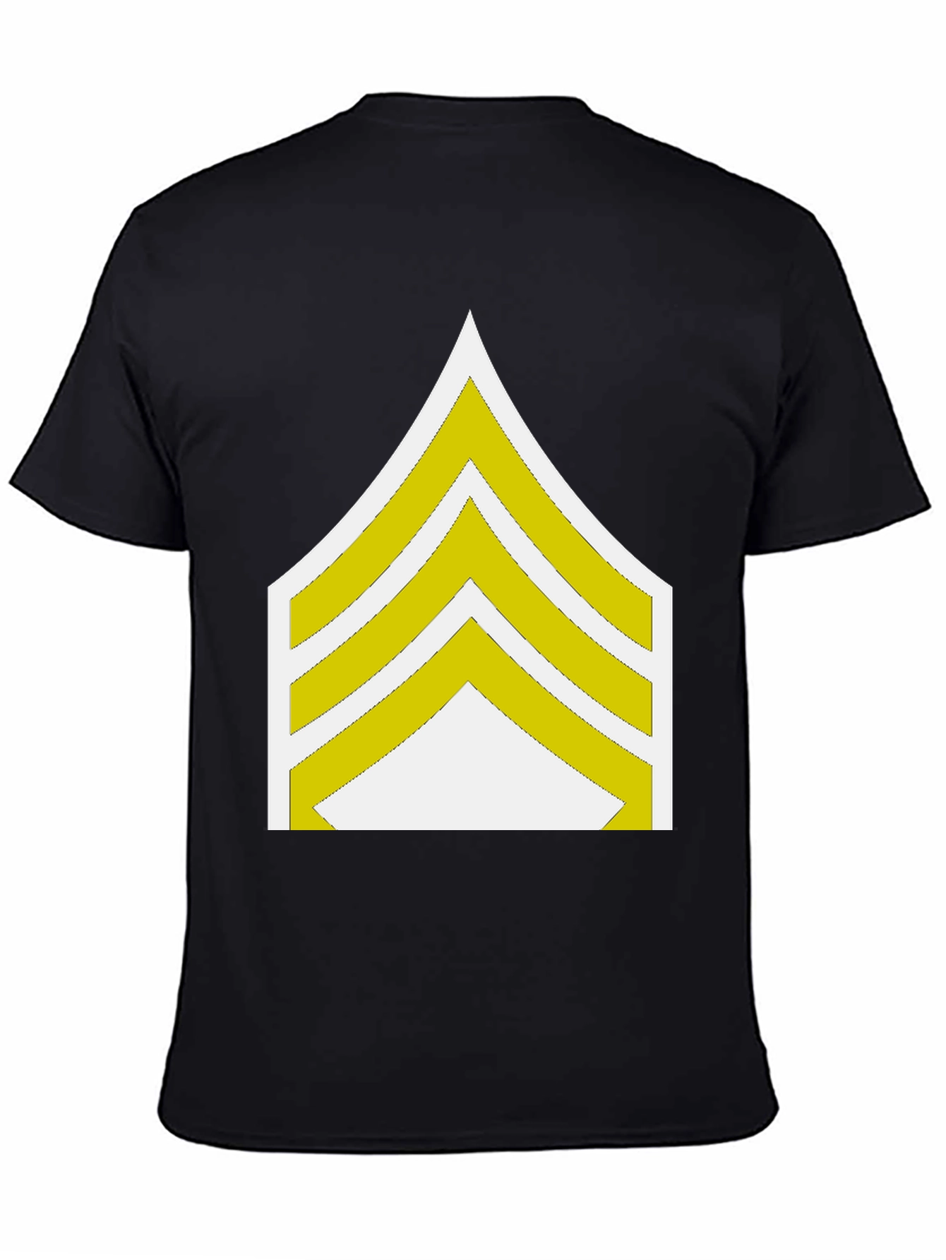 Black Sergeant Stripes T-Shirt