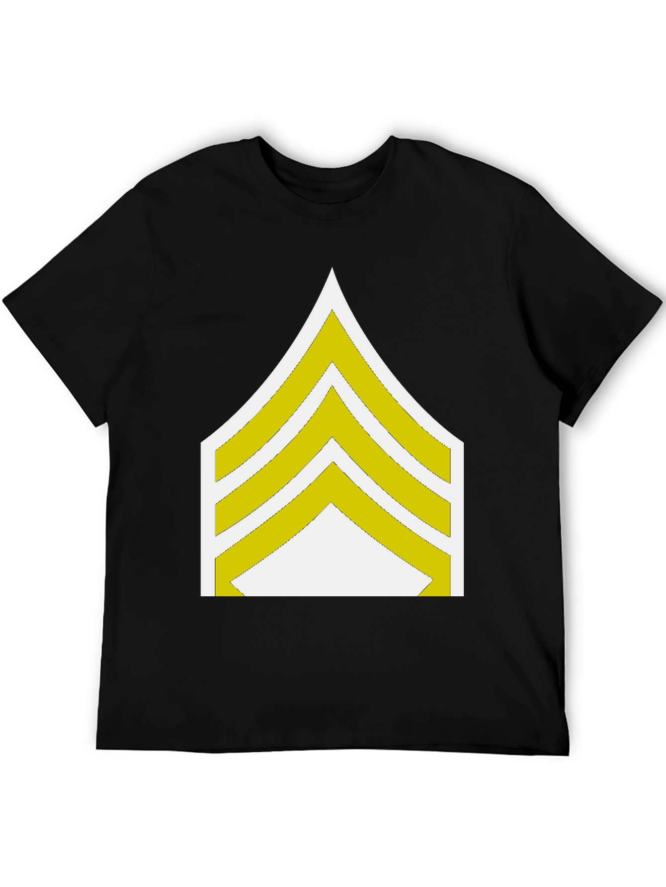 Black Sergeant Stripes T-Shirt