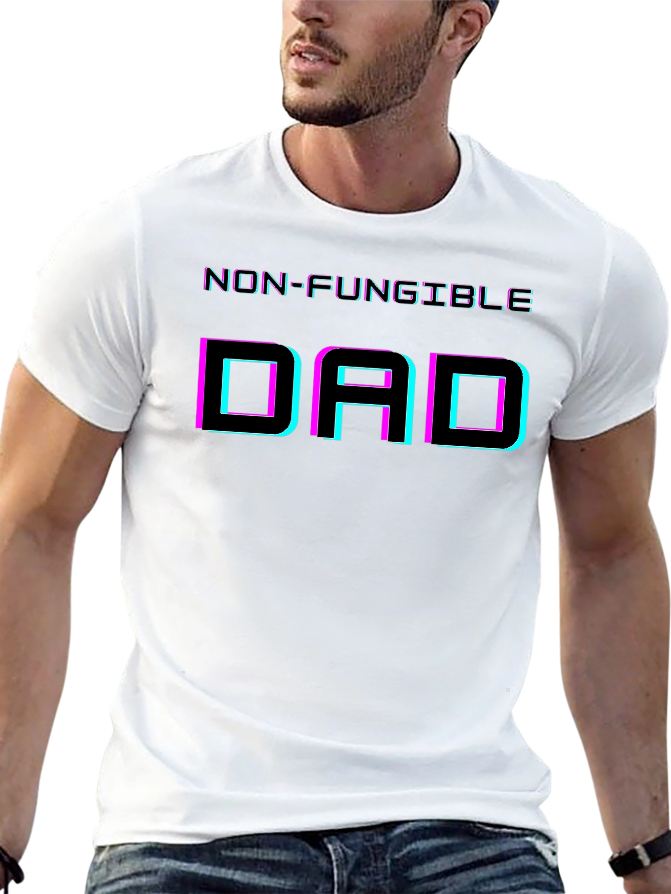 Non-Fungible Dad T-Shirt - Crypto Fathers Day Gift