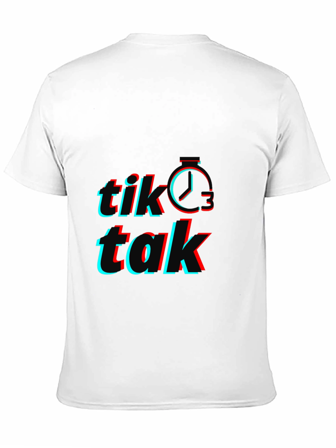 Tik Tok Time T-Shirt - Novelty Design