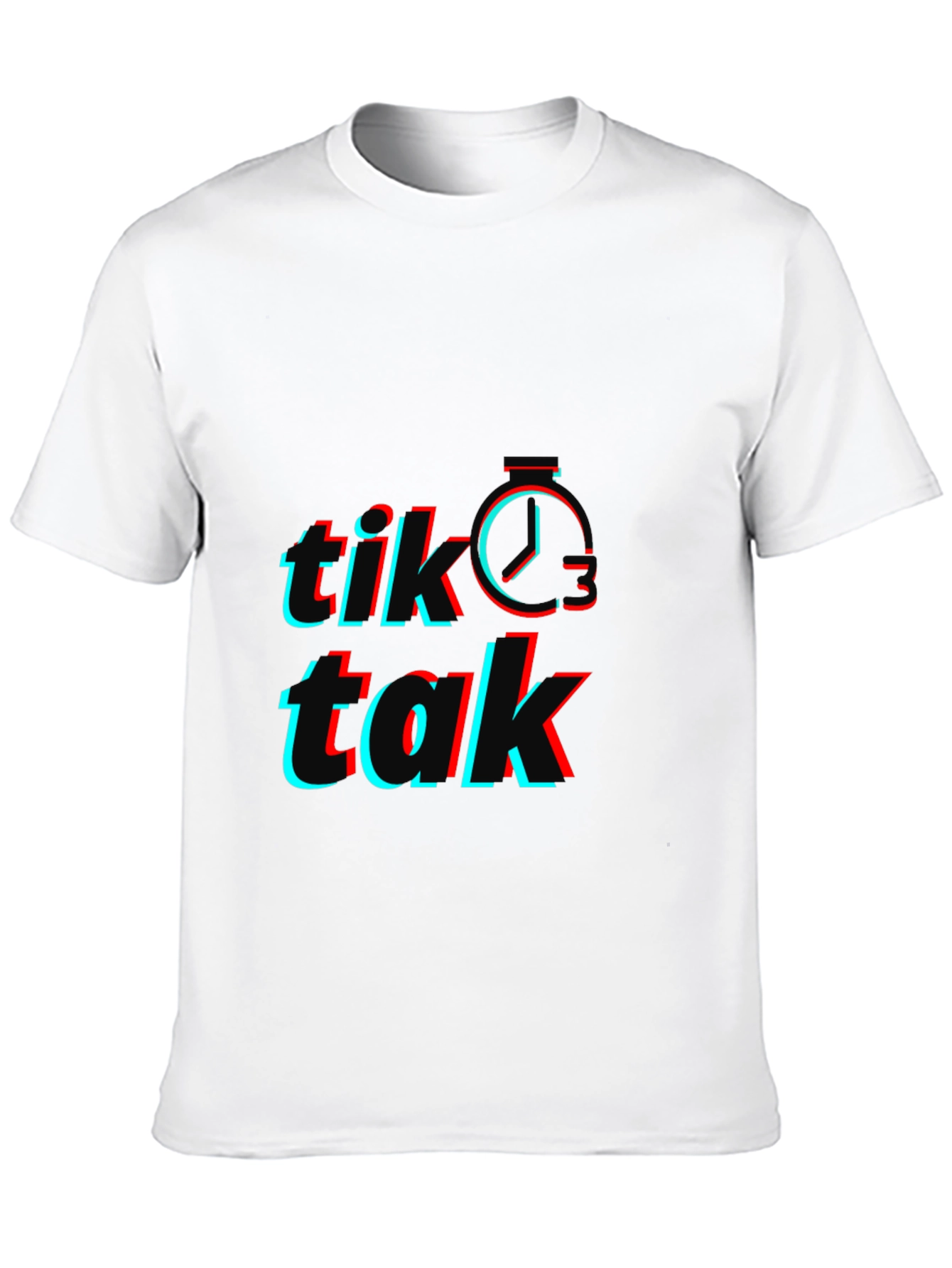 Tik Tok Time T-Shirt - Novelty Design