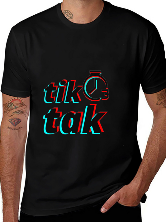 Tik Tok Time T-Shirt - Novelty Design