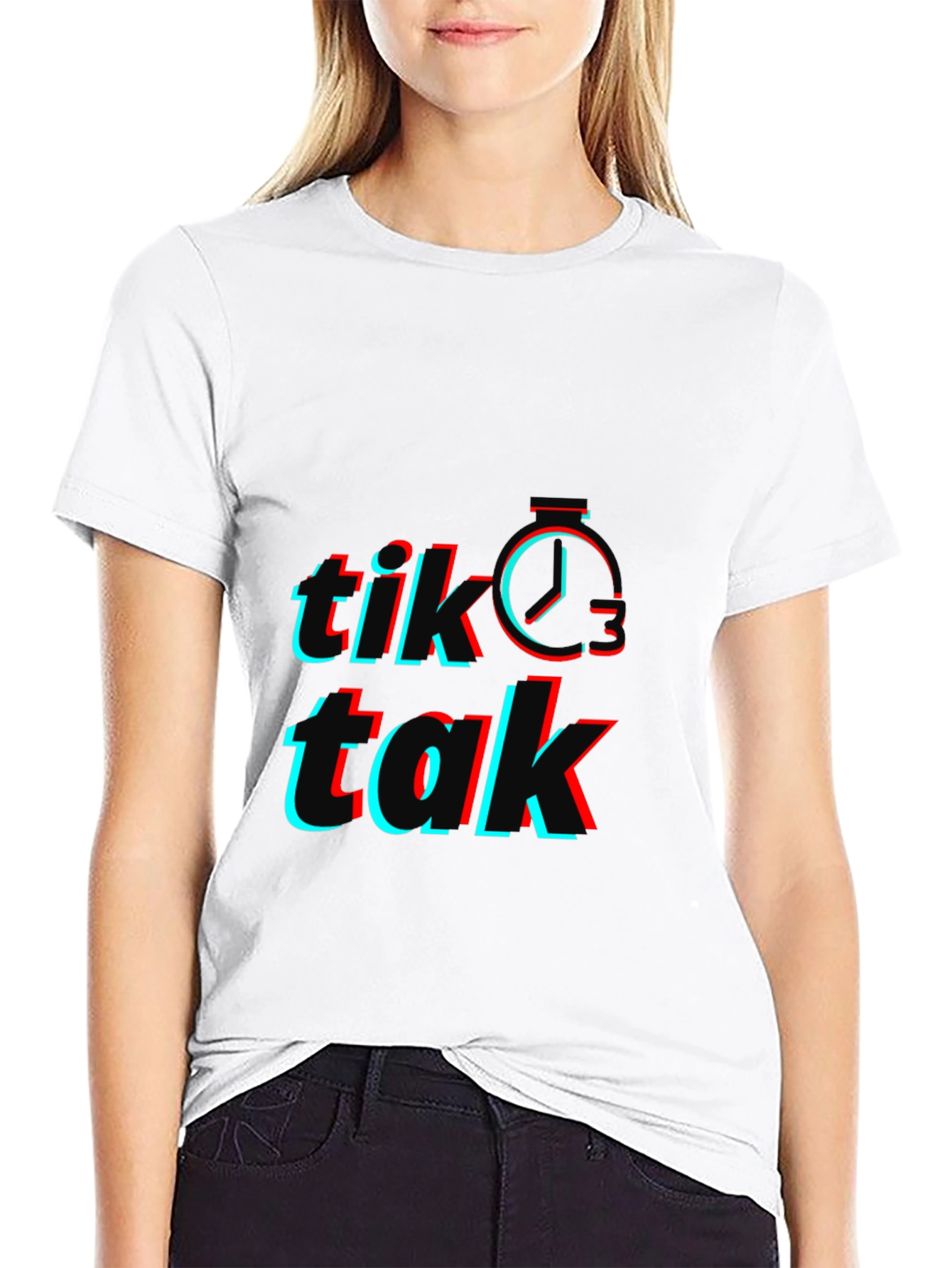 Tik Tok Time T-Shirt - Novelty Design