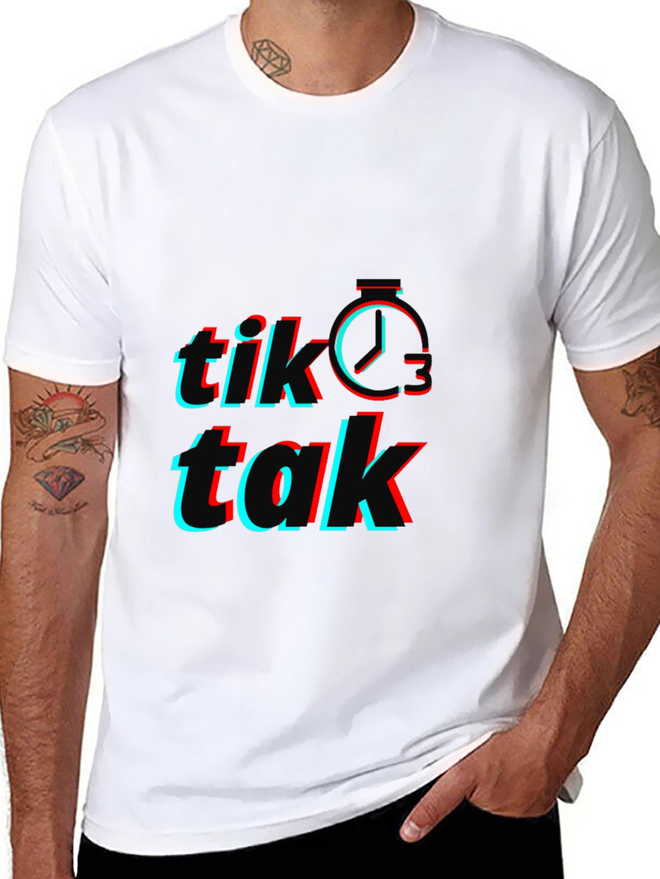 Tik Tok Time T-Shirt - Novelty Design