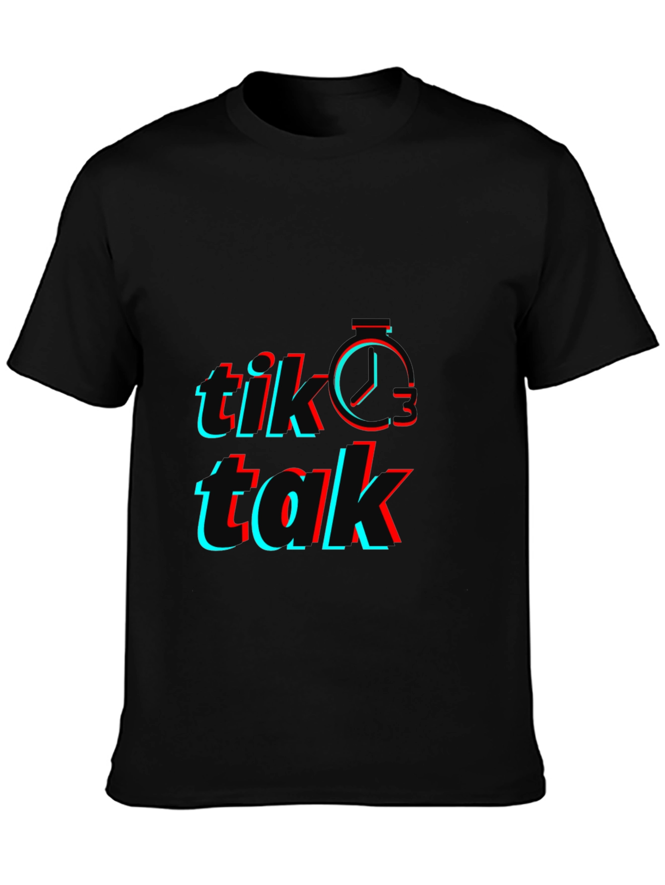 Tik Tok Time T-Shirt - Novelty Design