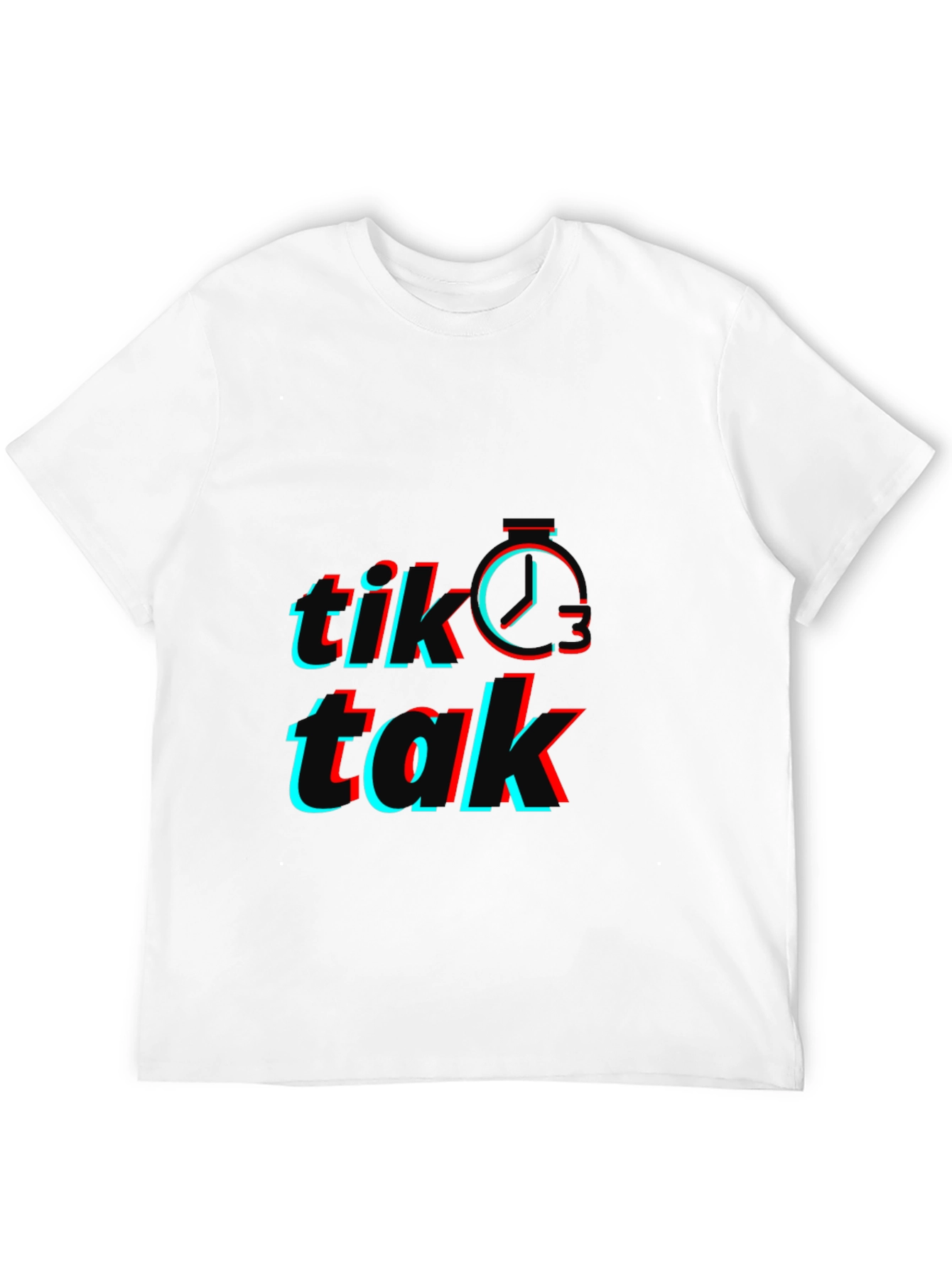 Tik Tok Time T-Shirt - Novelty Design