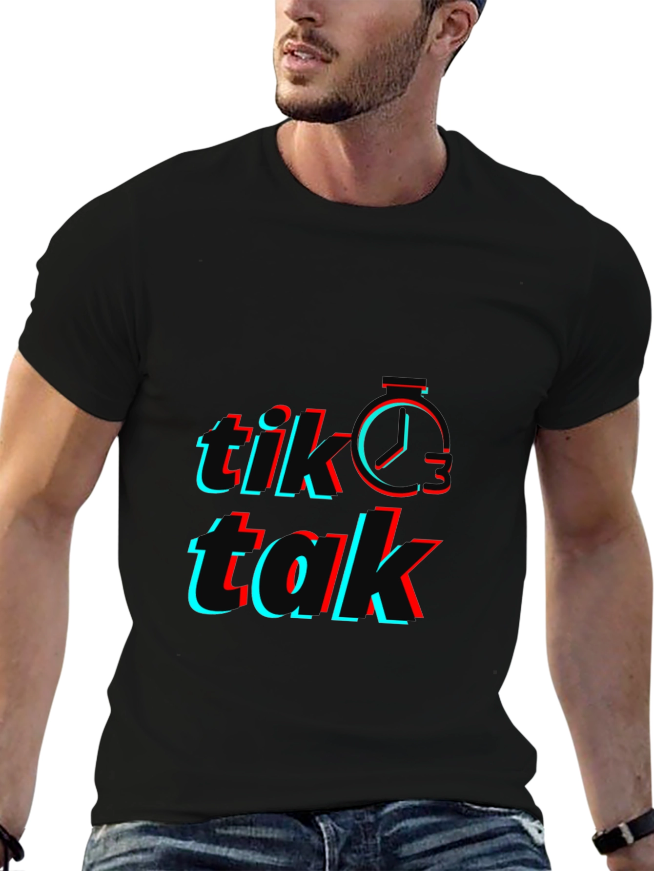 Tik Tok Time T-Shirt - Novelty Design