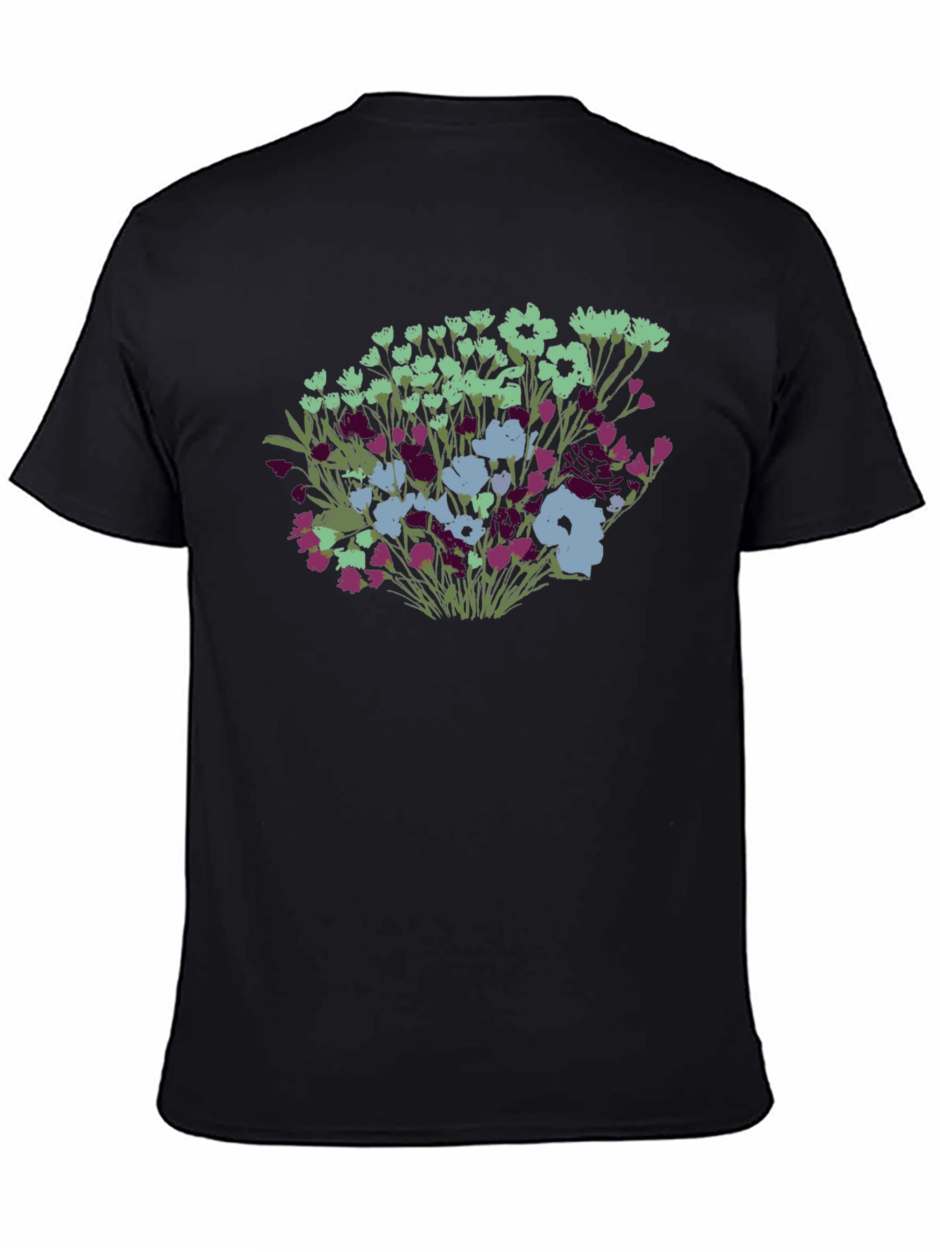 Floral Print T-Shirt - Stylish Casual Tee