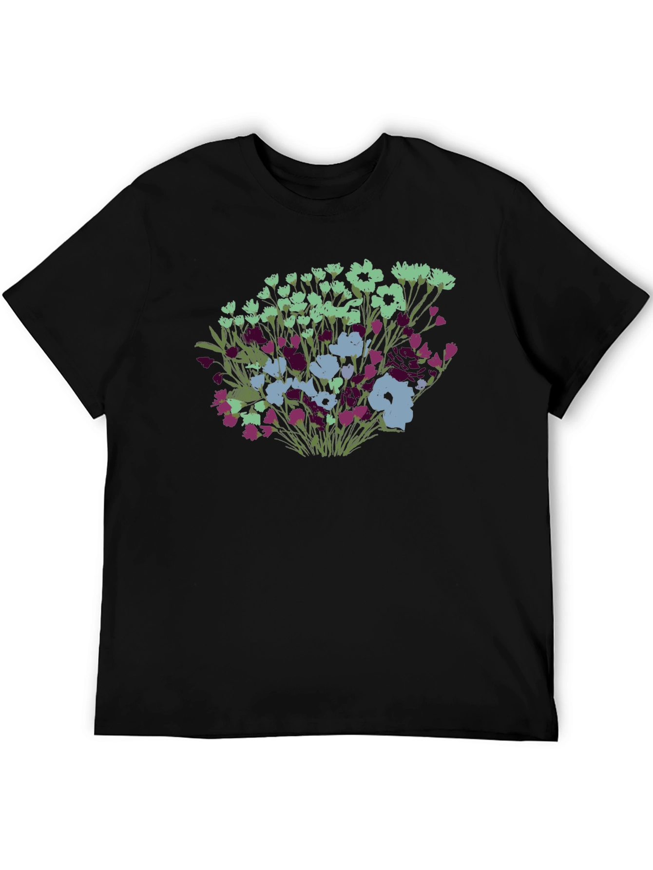 Floral Print T-Shirt - Stylish Casual Tee