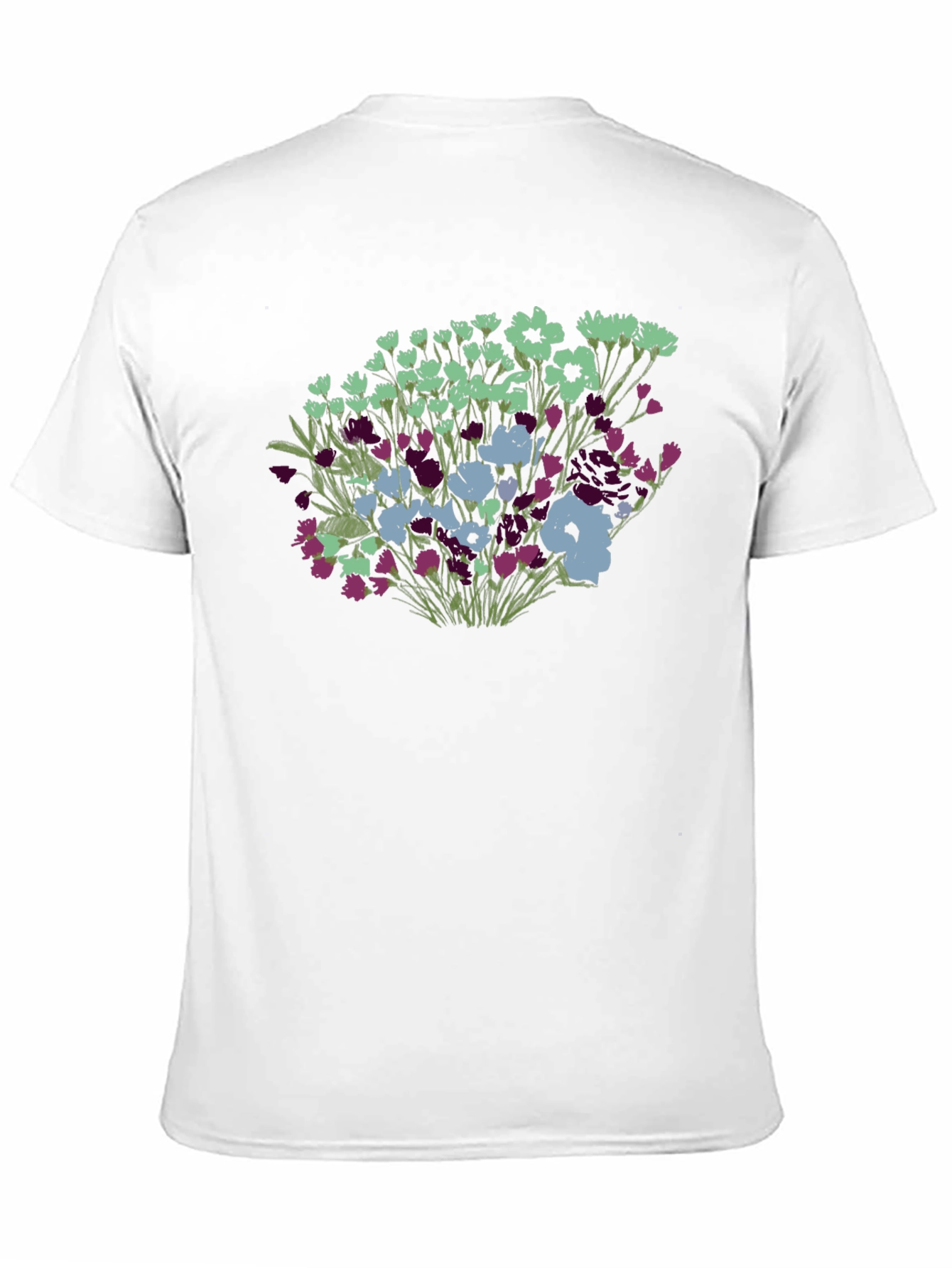 Floral Print T-Shirt - Stylish Casual Tee