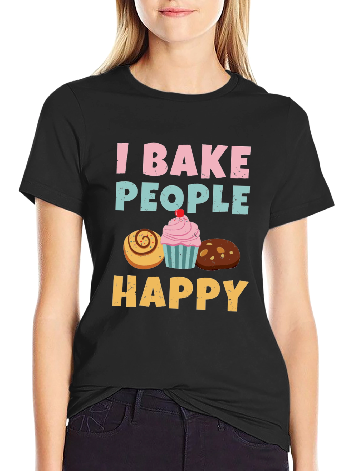 I Bake People Happy T-Shirt