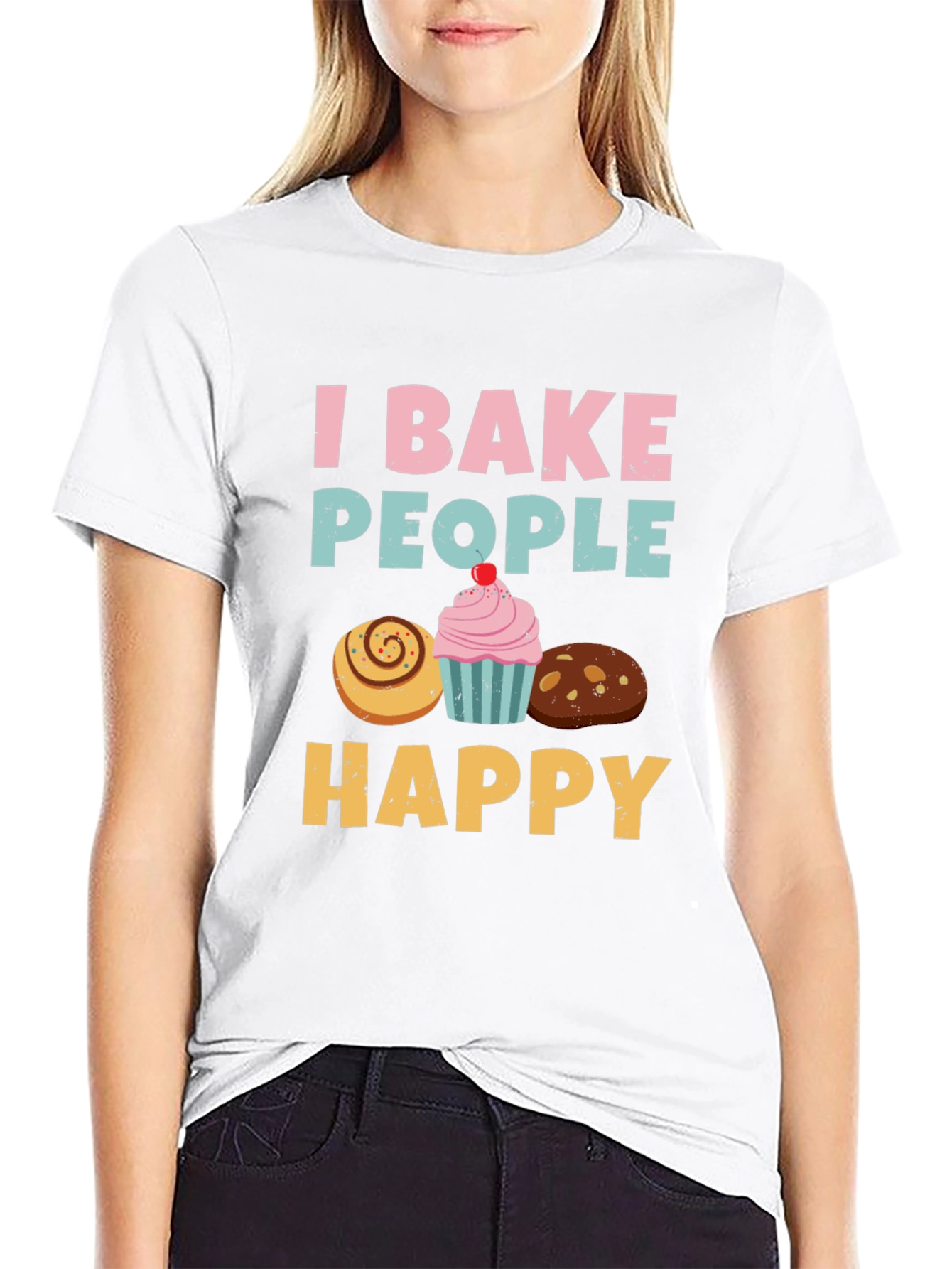 I Bake People Happy T-Shirt