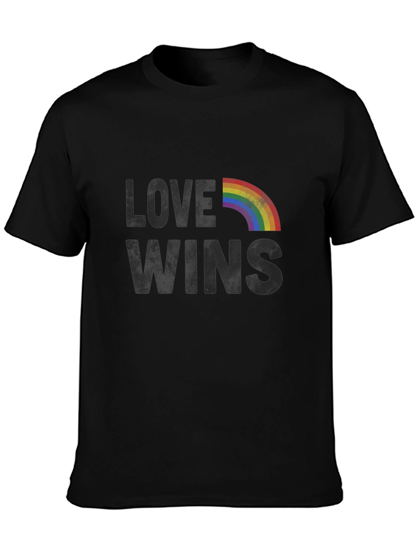 Love Wins LGBTQ+ Rainbow Pride T-Shirt
