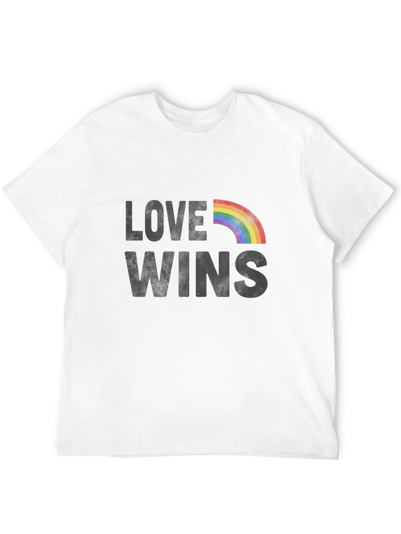 Love Wins LGBTQ+ Rainbow Pride T-Shirt