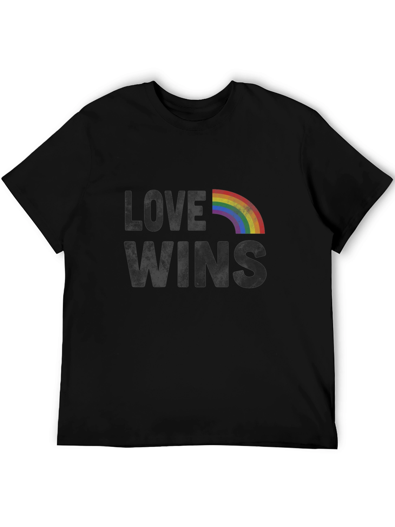 Love Wins LGBTQ+ Rainbow Pride T-Shirt