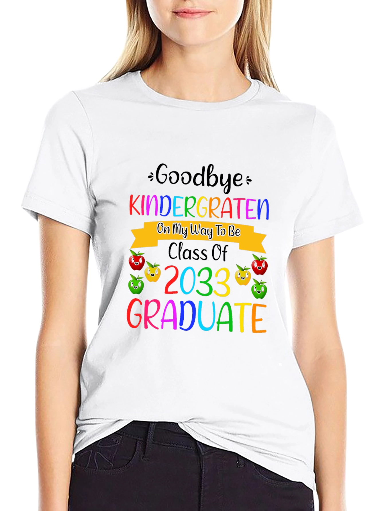 Goodbye Kindergarten Class of 2033 Graduate T-Shirt