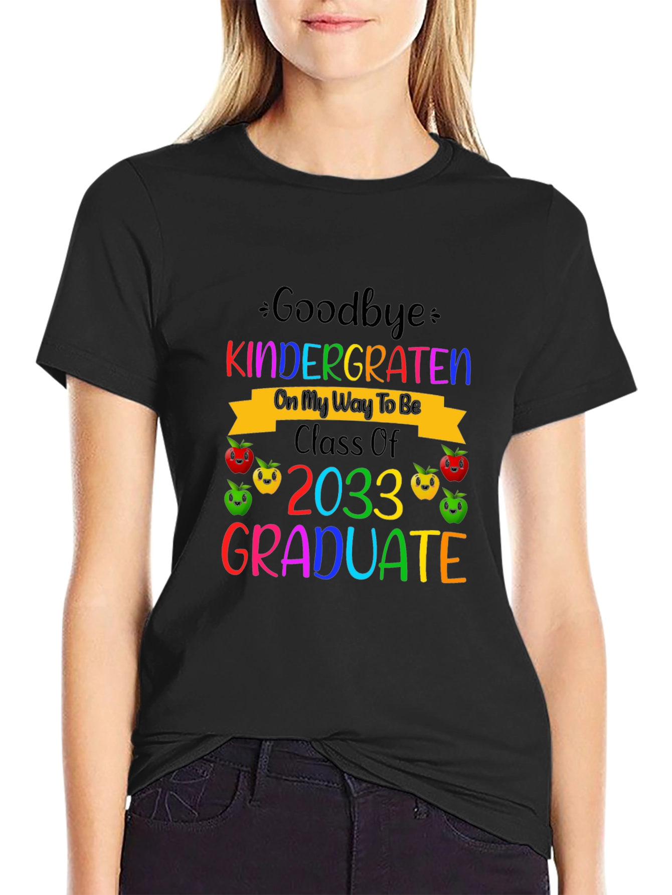 Goodbye Kindergarten Class of 2033 Graduate T-Shirt